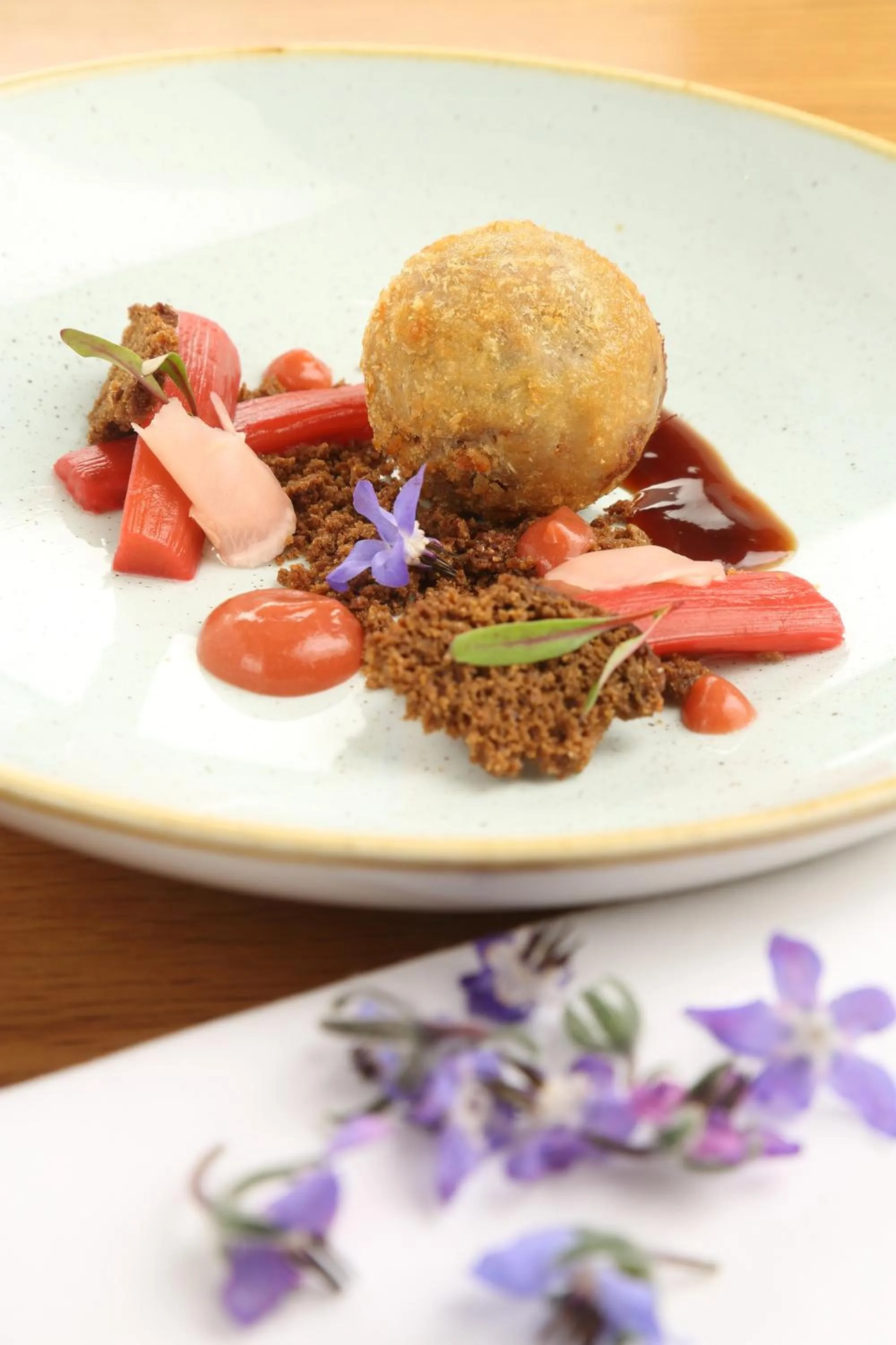 Food close-up in Sun Inn