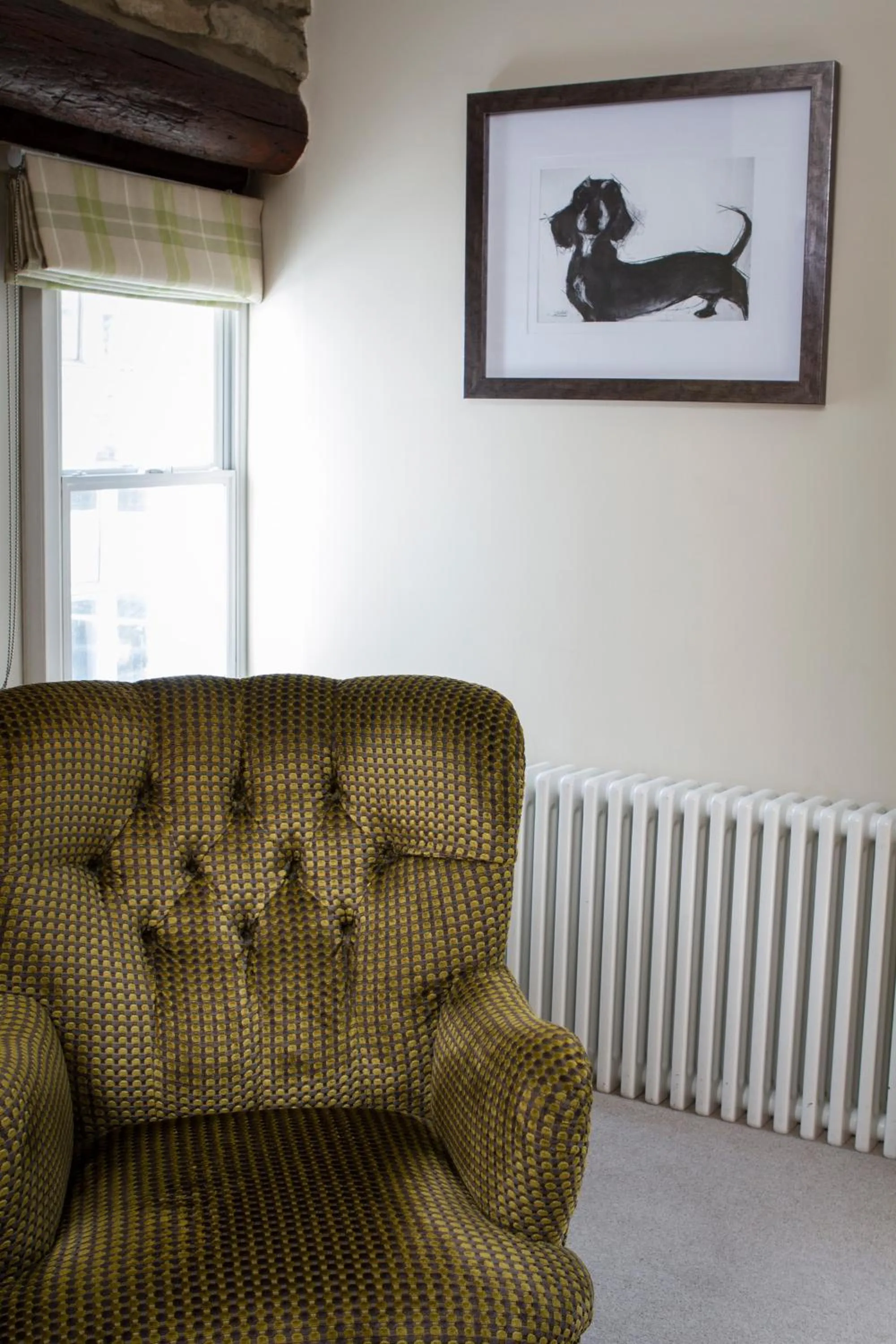 Seating area in Sun Inn