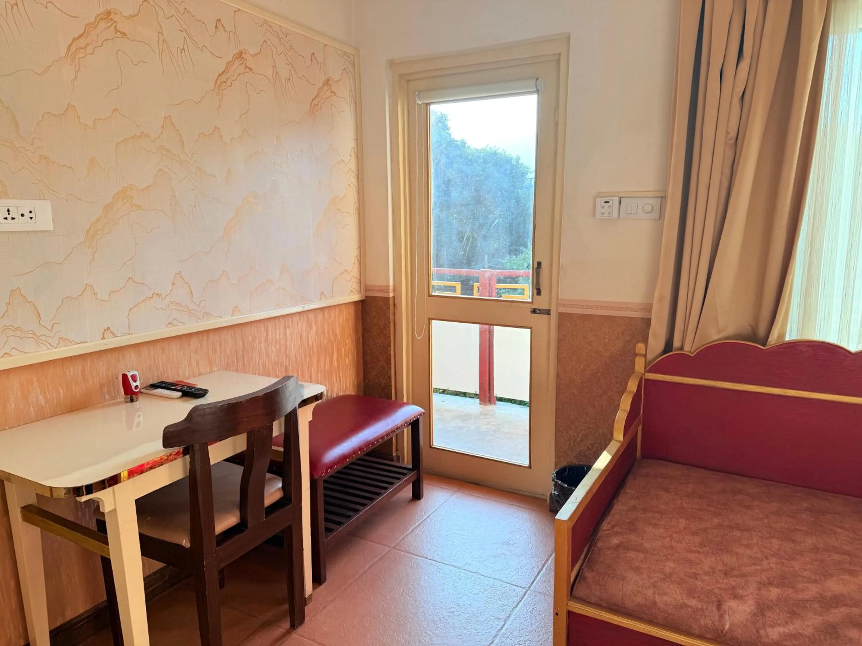 Bed in Three Jewels Boutique Hotel