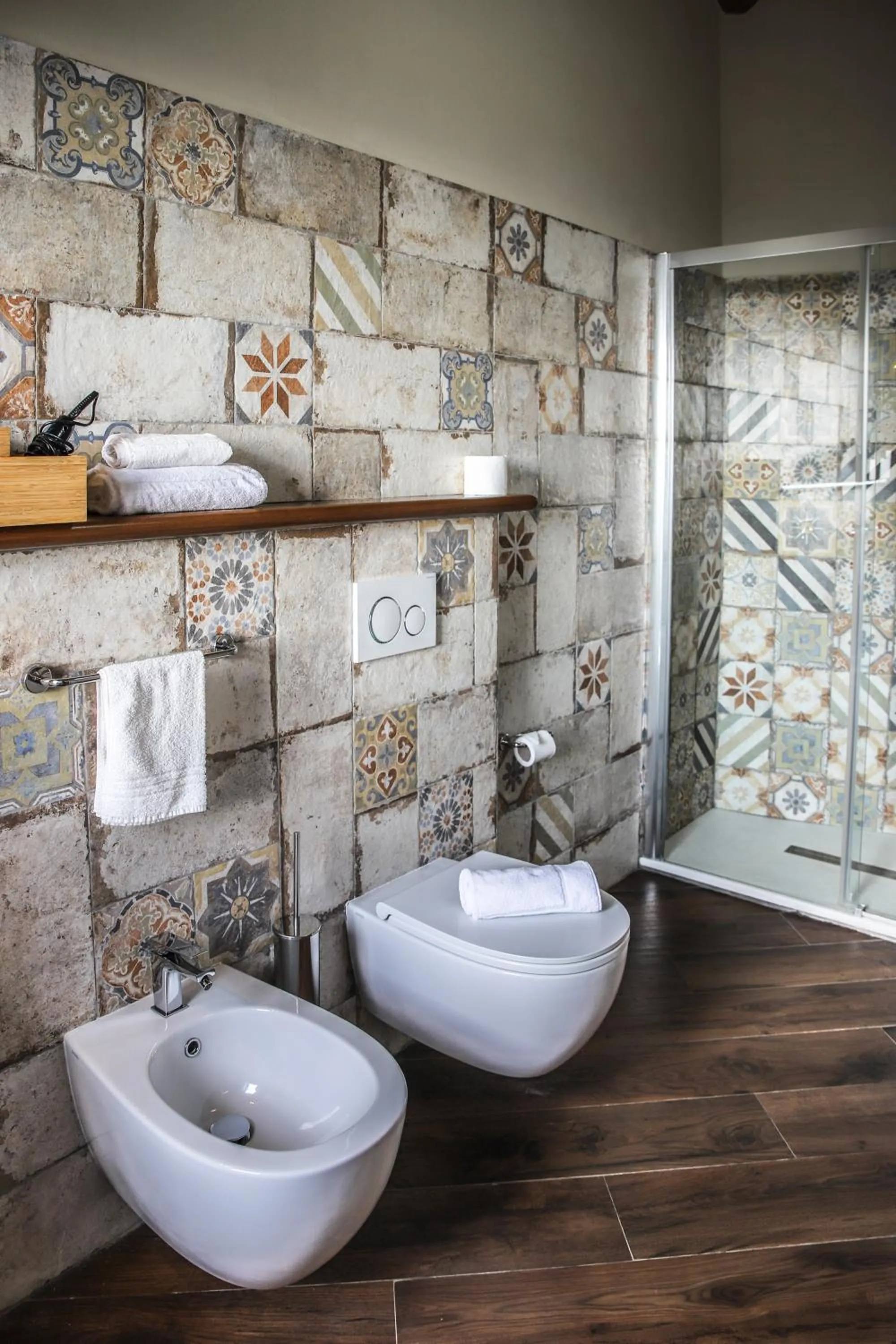 Bathroom in Albergo del Bramante