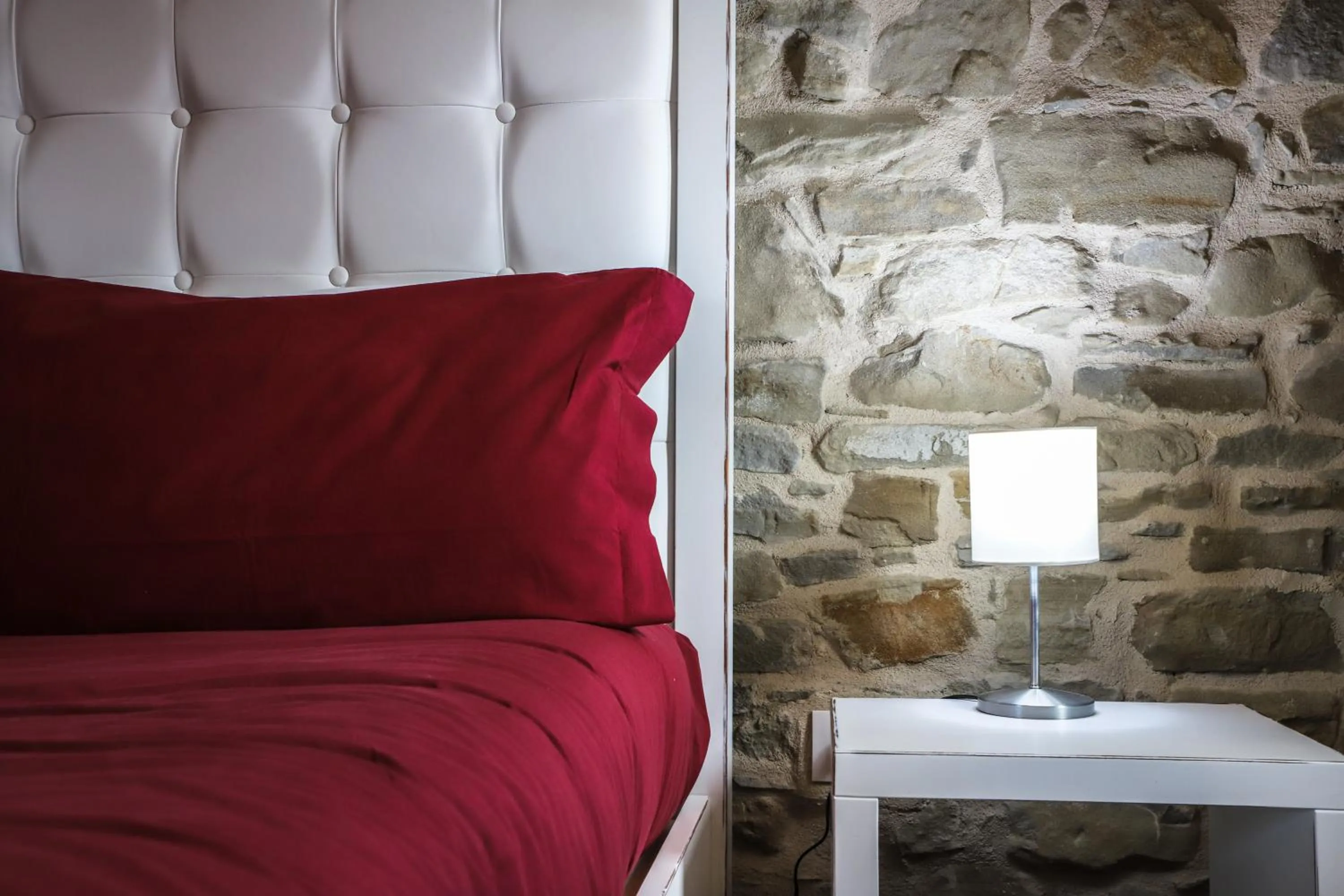 Bed in Albergo del Bramante