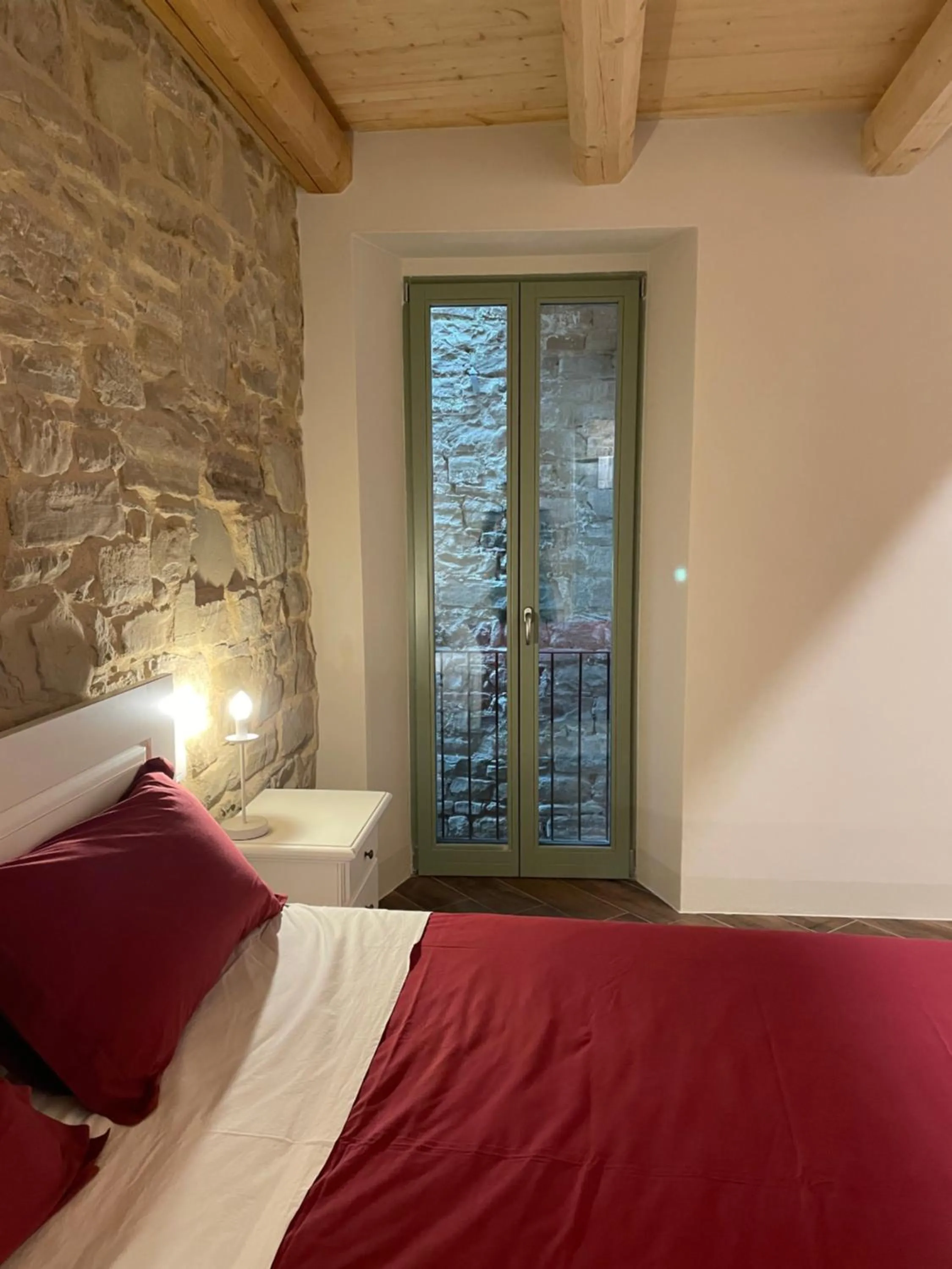 Bed in Albergo del Bramante