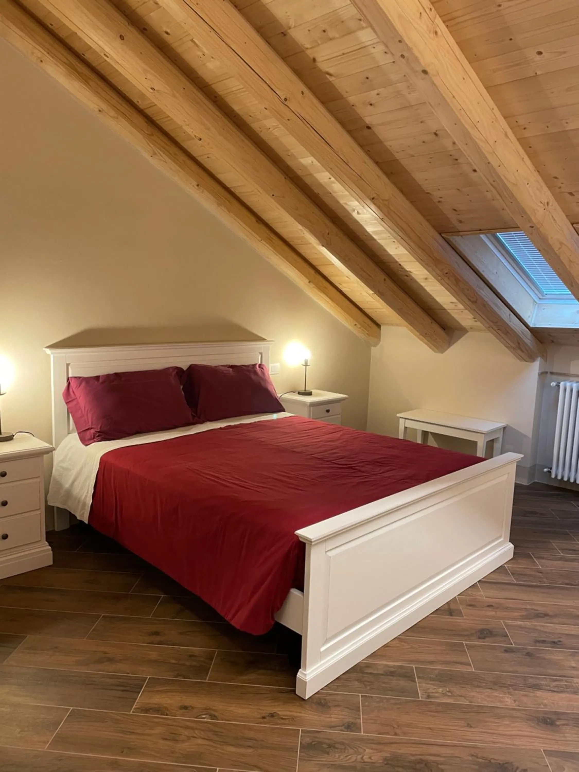 Bed in Albergo del Bramante