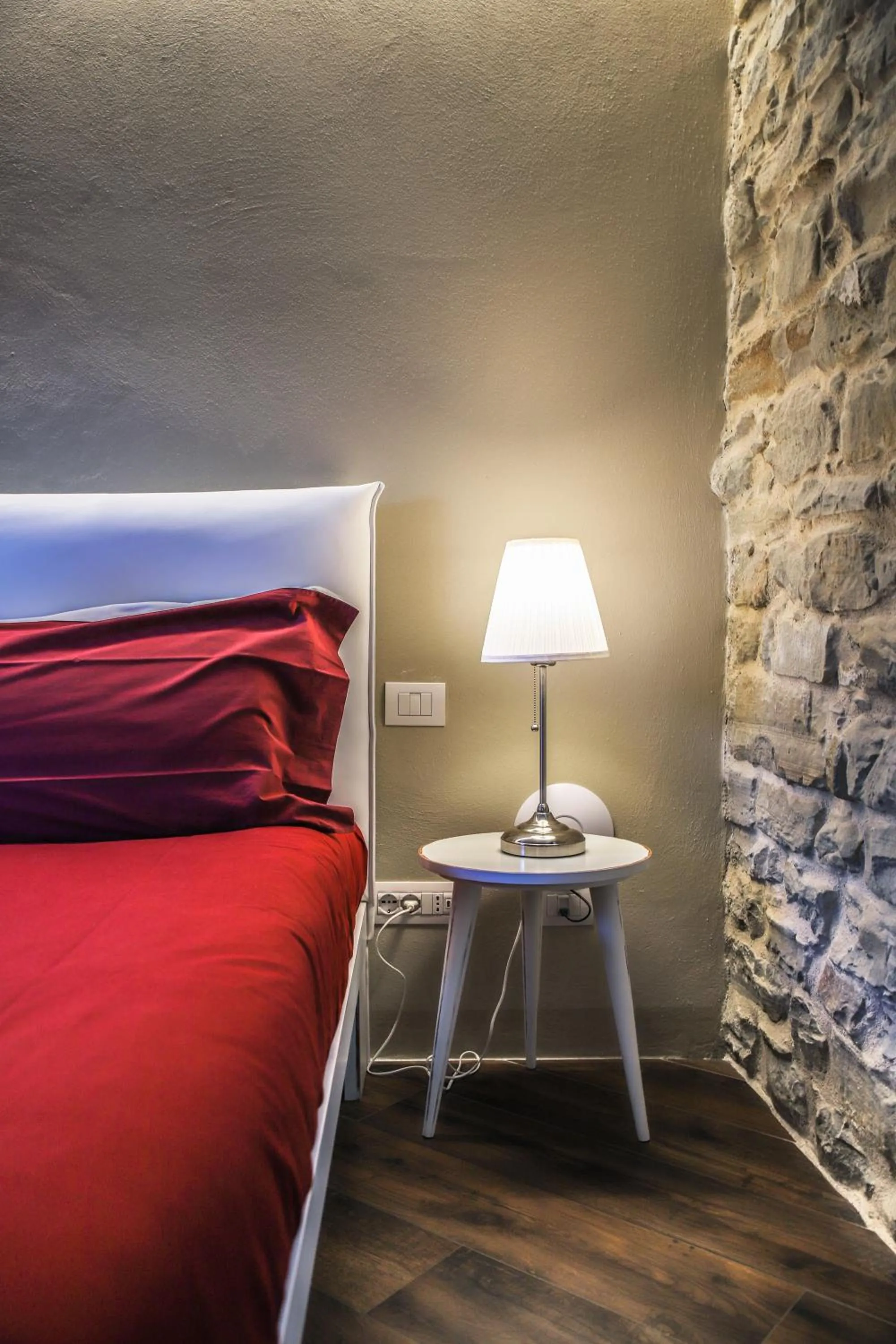 Bed in Albergo del Bramante