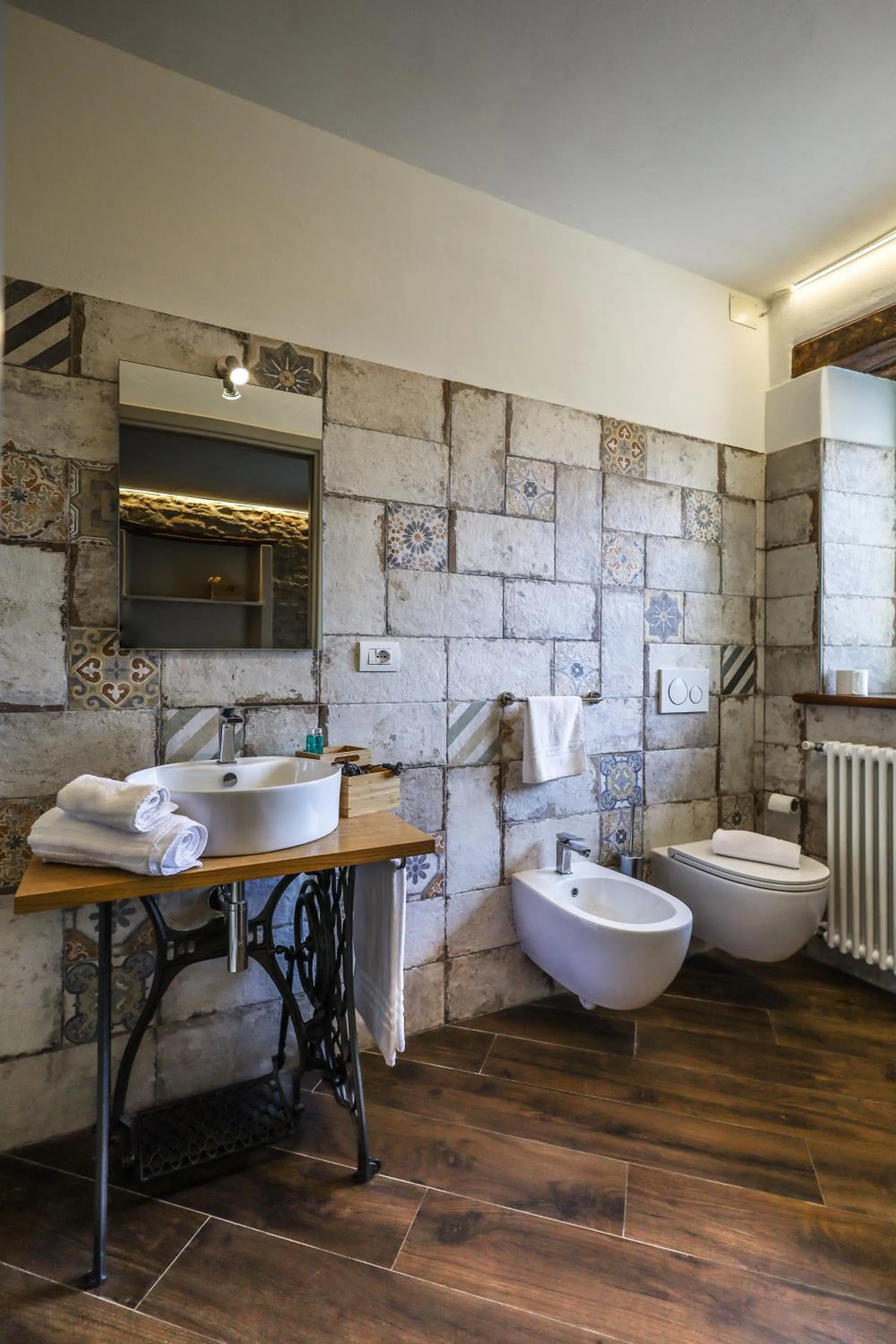 Bathroom in Albergo del Bramante