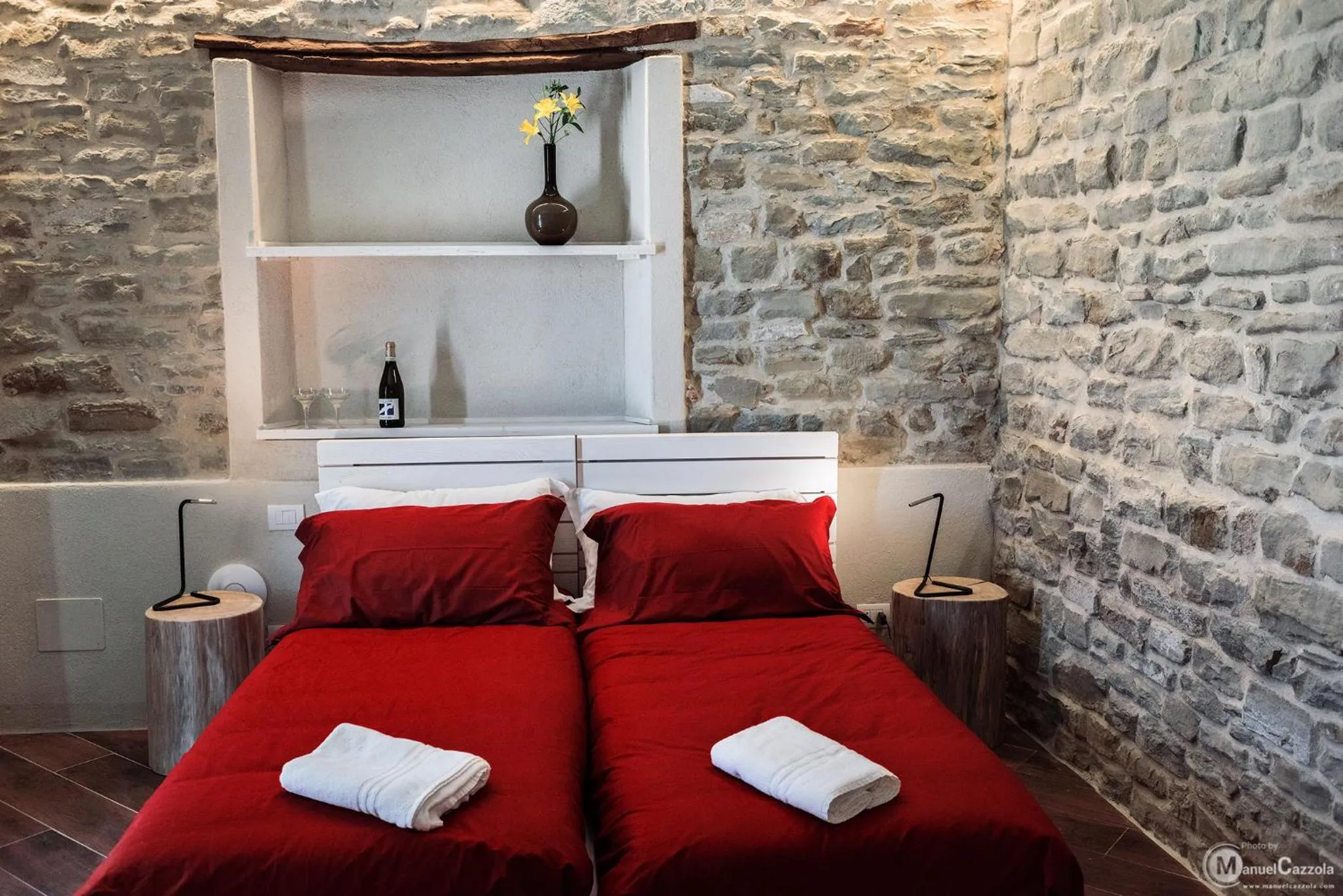 Bedroom, Bed in Albergo del Bramante