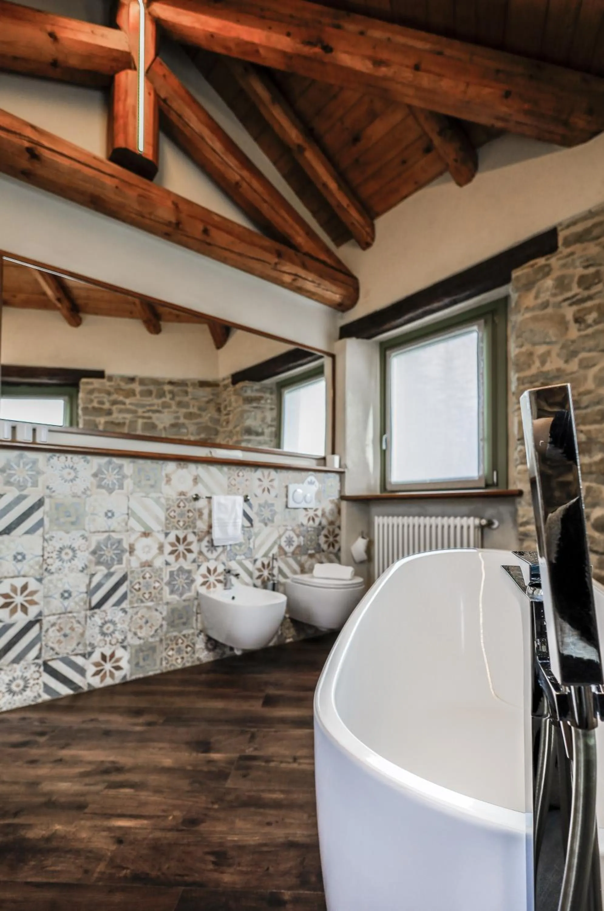 Bathroom in Albergo del Bramante