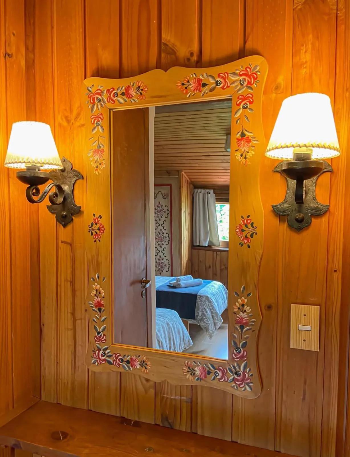 Photo of the whole room, Bed in Hostería Suiza - Ex Casita Suiza