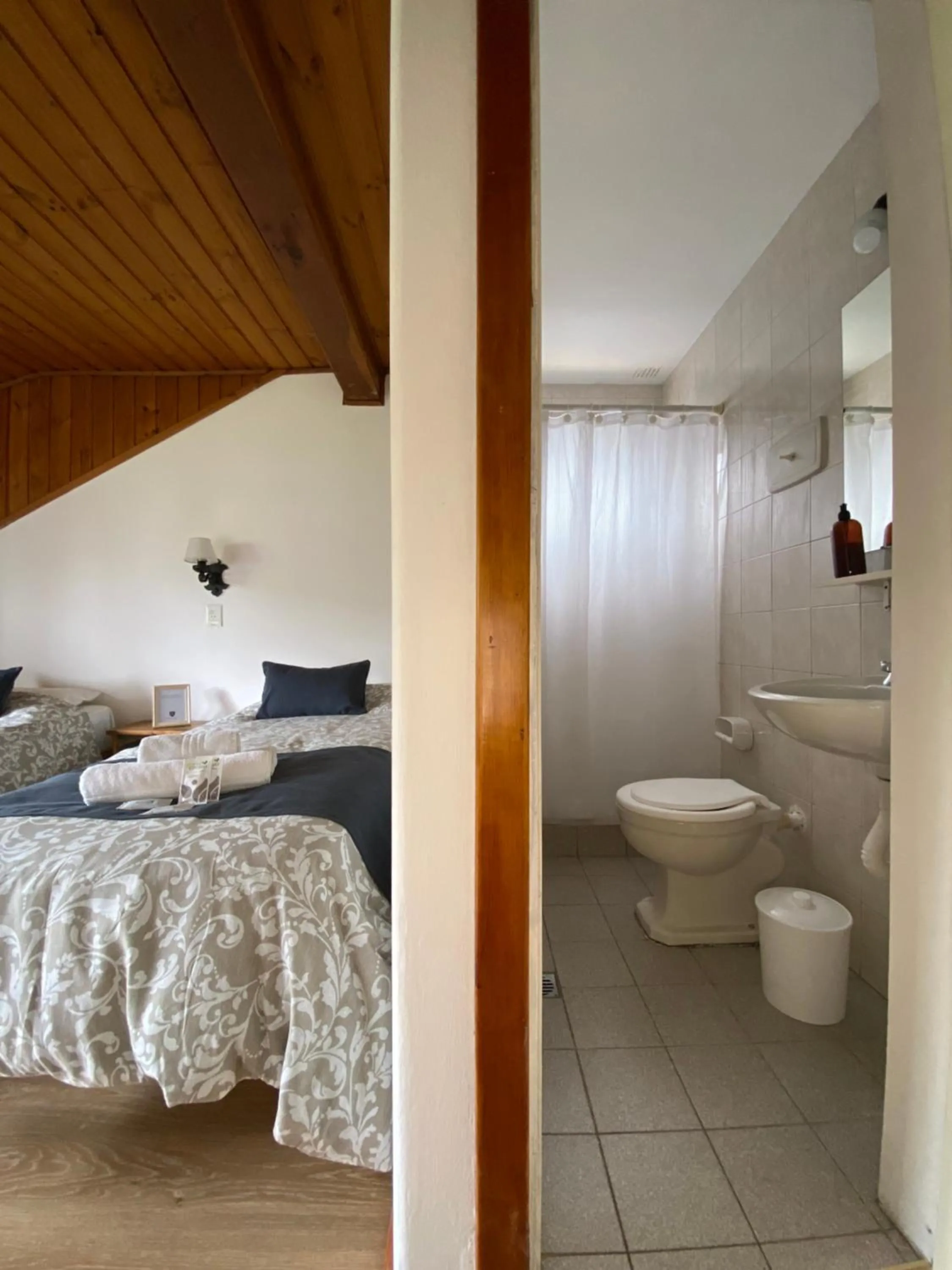 Photo of the whole room, Bed in Hostería Suiza - Ex Casita Suiza