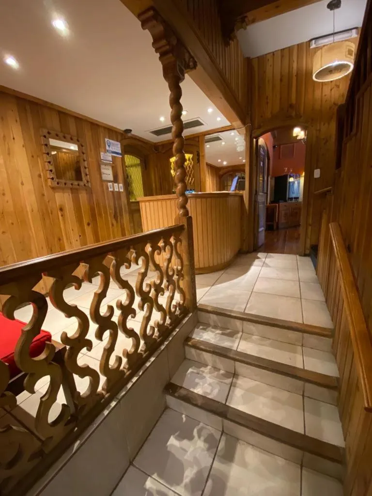 Lobby or reception in Hostería Suiza - Ex Casita Suiza
