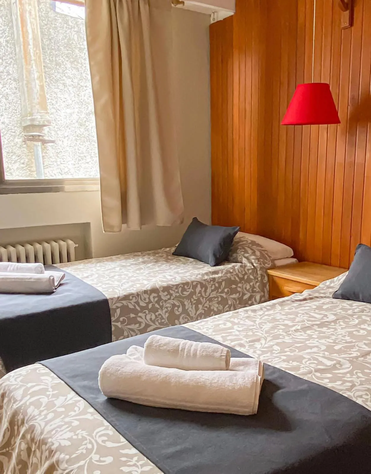 Bed in Hostería Suiza - Ex Casita Suiza