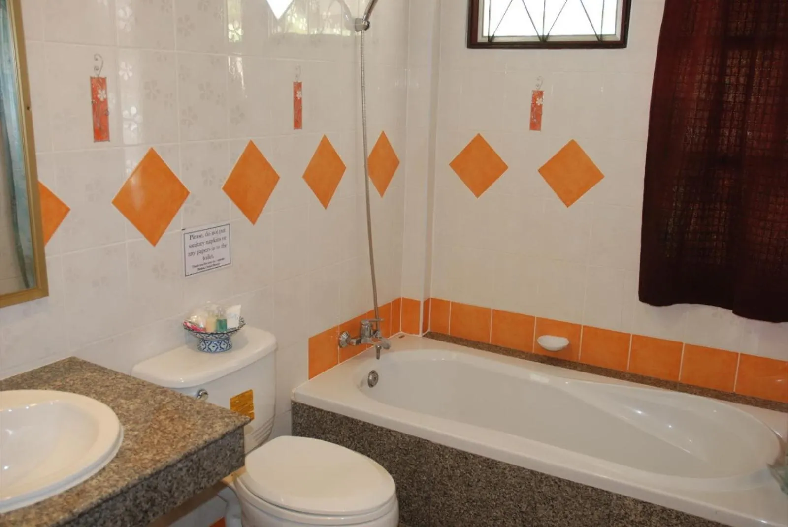 Shower in Phangan Orchid Resort