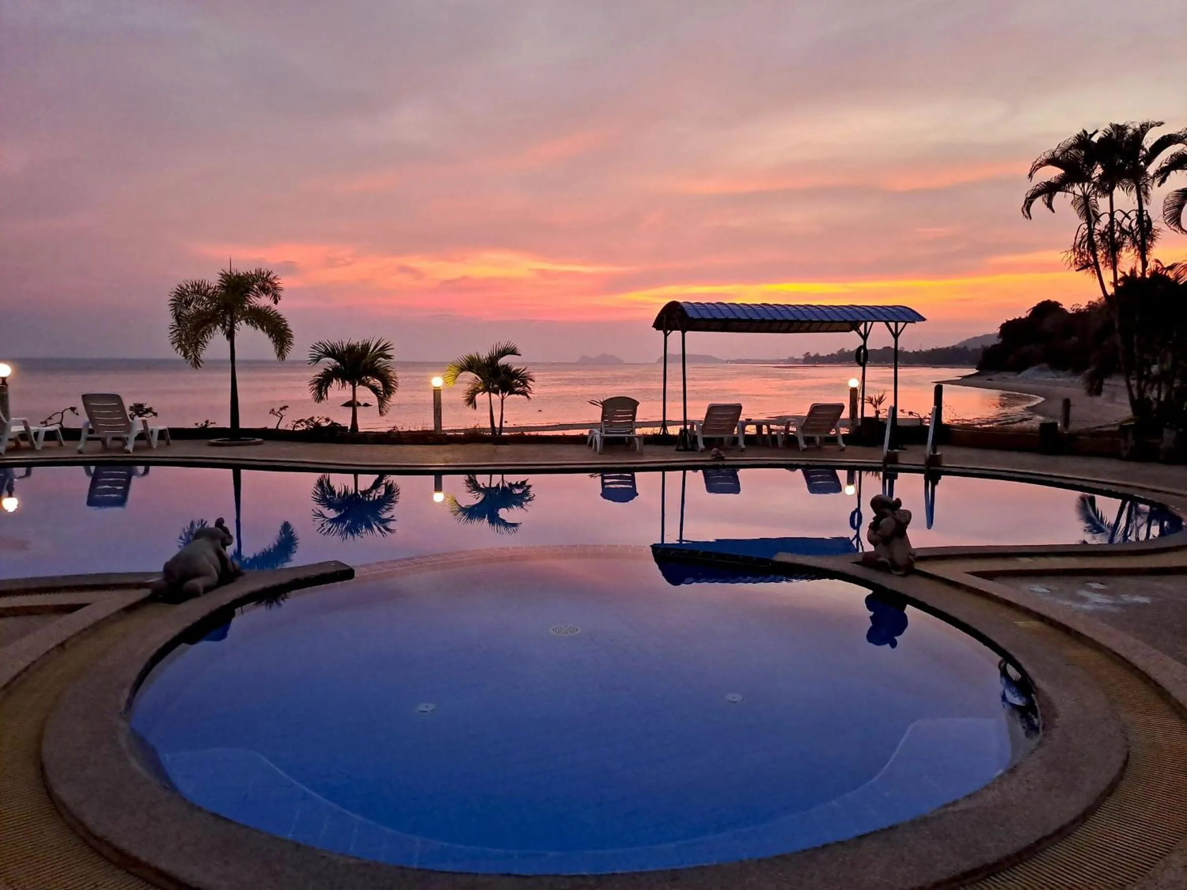 Natural landscape in Phangan Orchid Resort