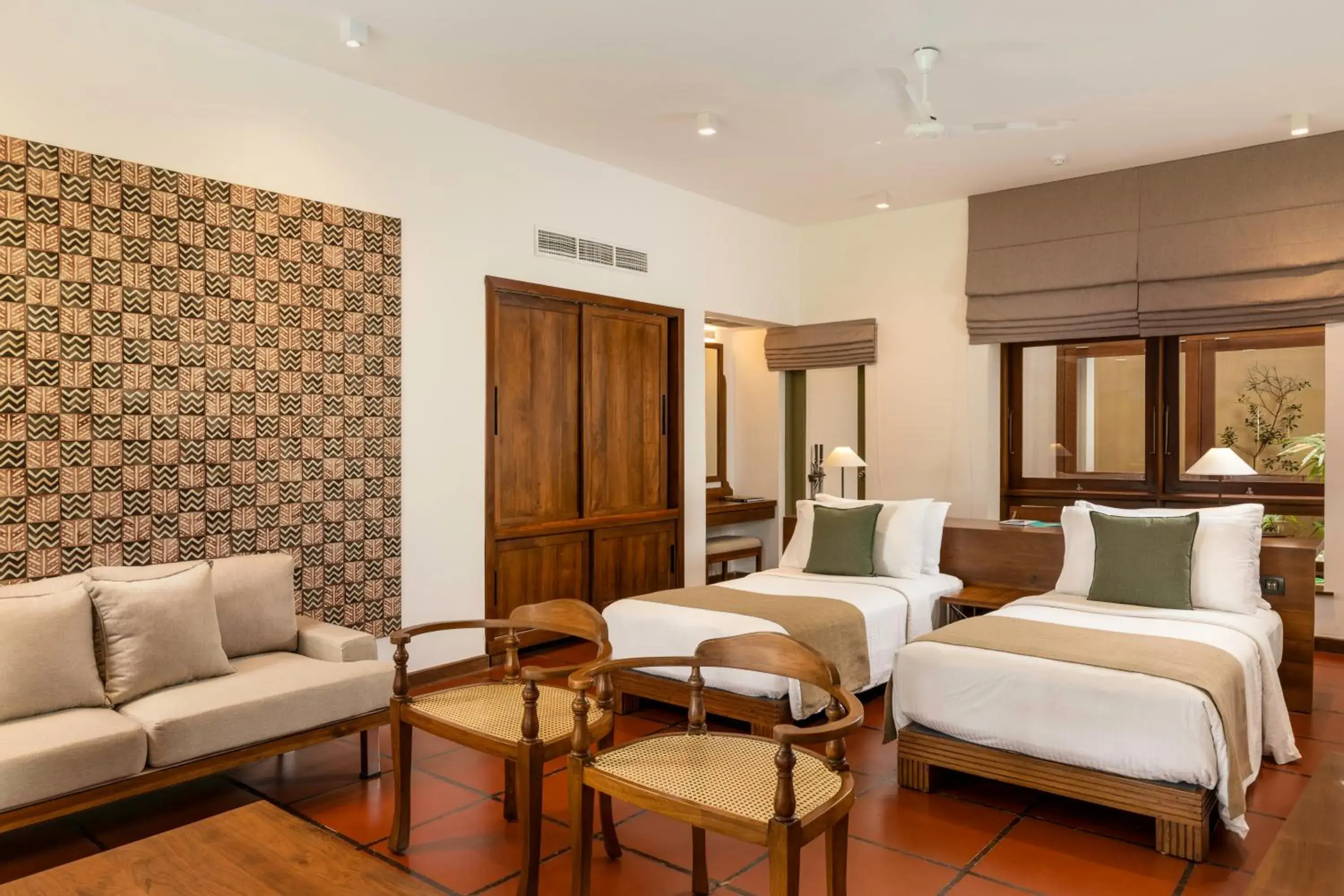 Bed in Jetwing Lagoon Wellness, A Luxury Reserve - Adults Only Bed in Jetwing Lagoon Wellness, A Luxury Reserve - Adults Only