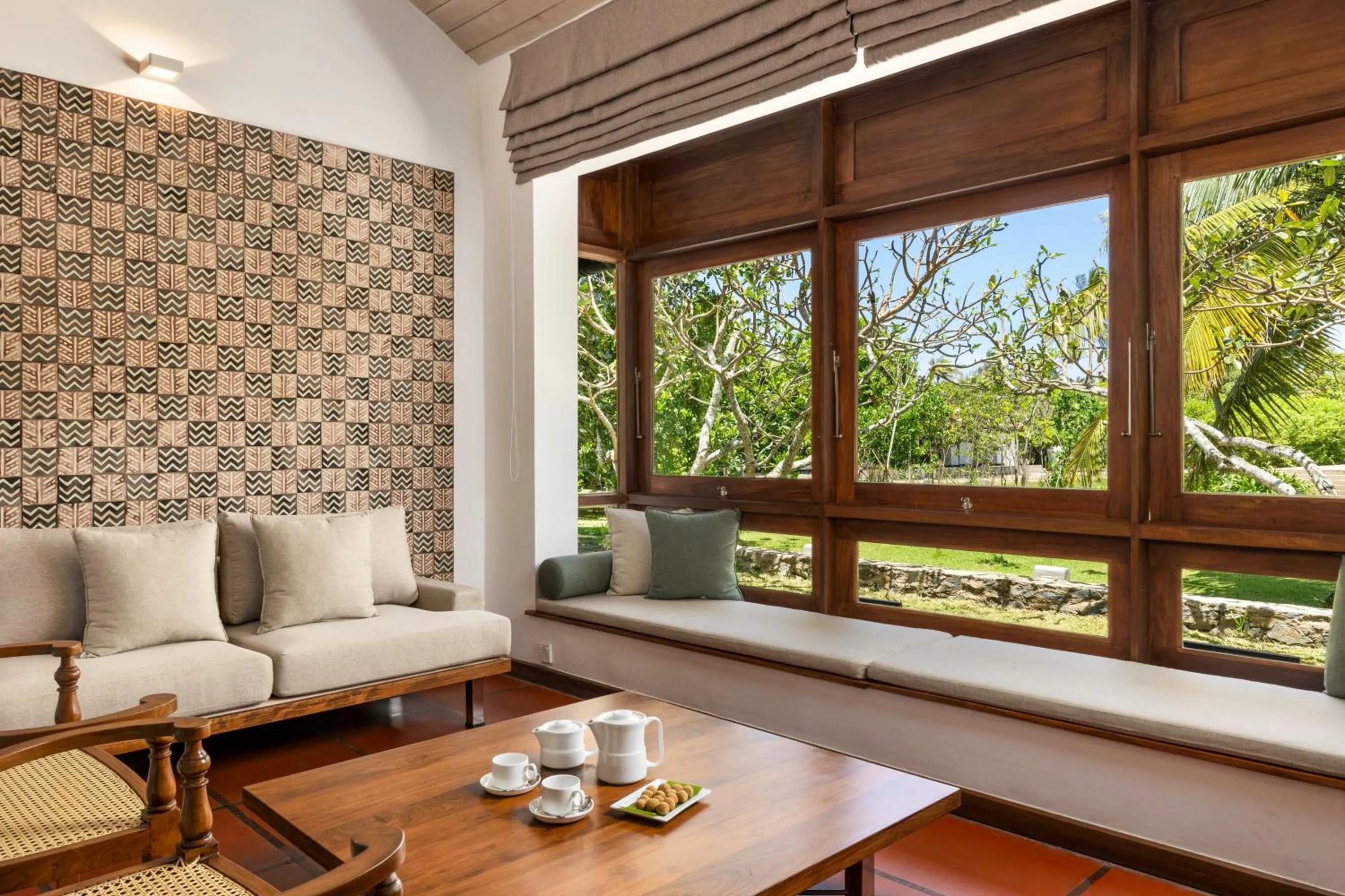Seating area in Jetwing Lagoon Wellness, A Luxury Reserve - Adults Only