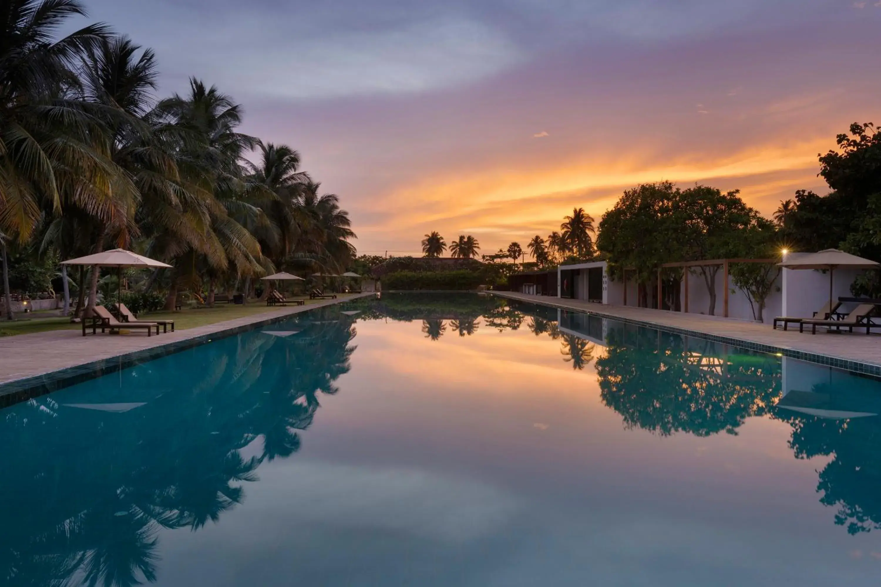Swimming pool in Jetwing Lagoon Wellness, A Luxury Reserve - Adults Only Swimming pool in Jetwing Lagoon Wellness, A Luxury Reserve - Adults Only