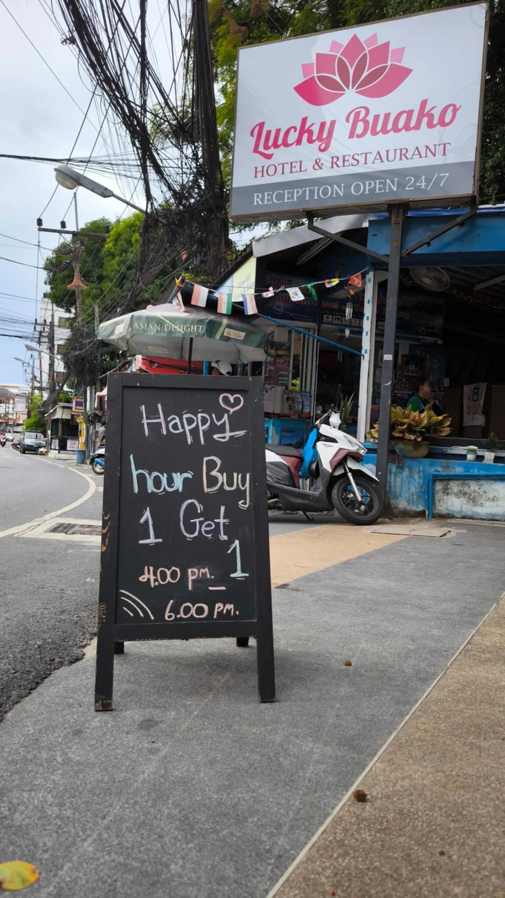 Logo/Certificate/Sign in Lucky Buako Hotel Patong