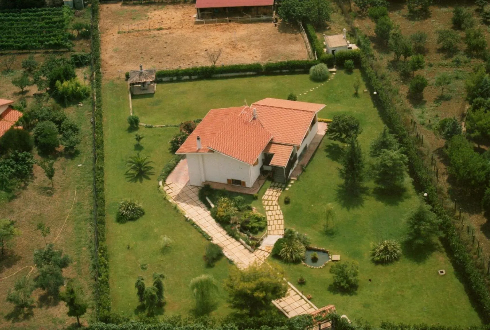 Bird's eye view in B&B Villa Sans Souci