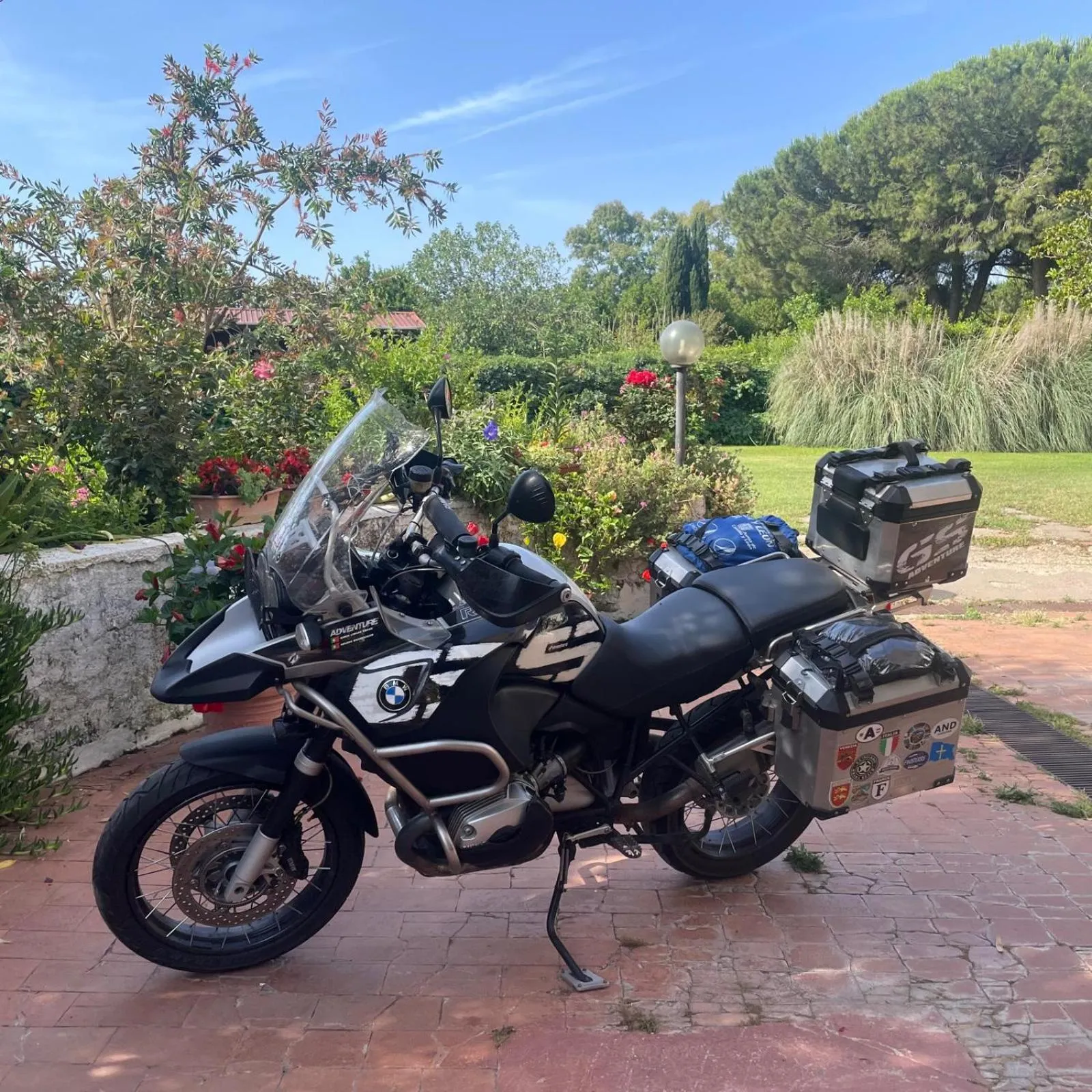 Parking in B&B Villa Sans Souci