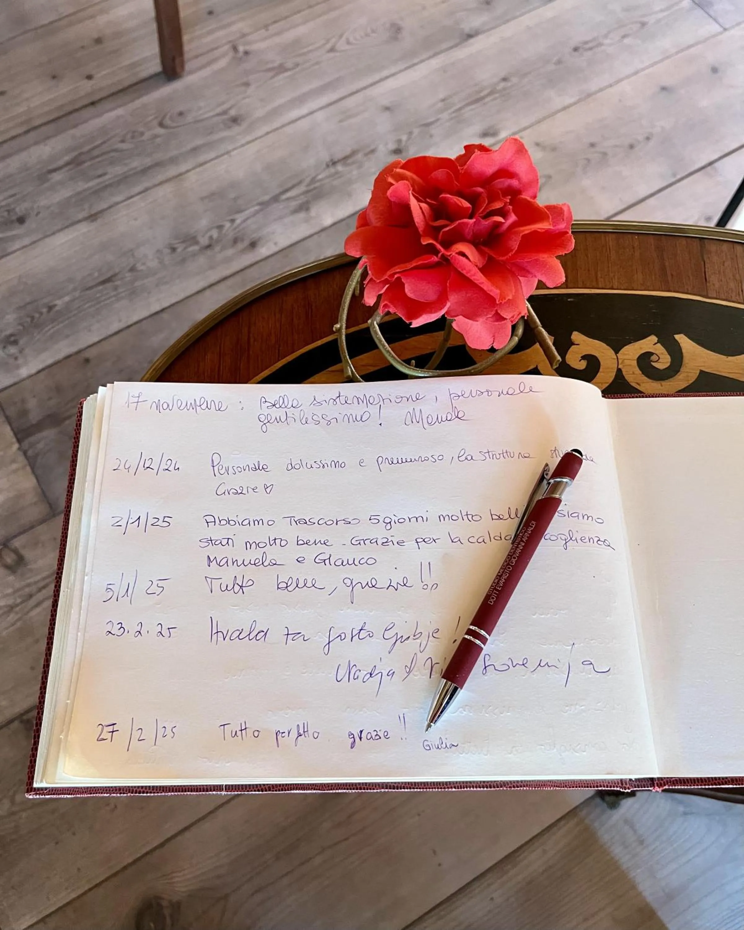 Text overlay in Country Home B&B Il Melo