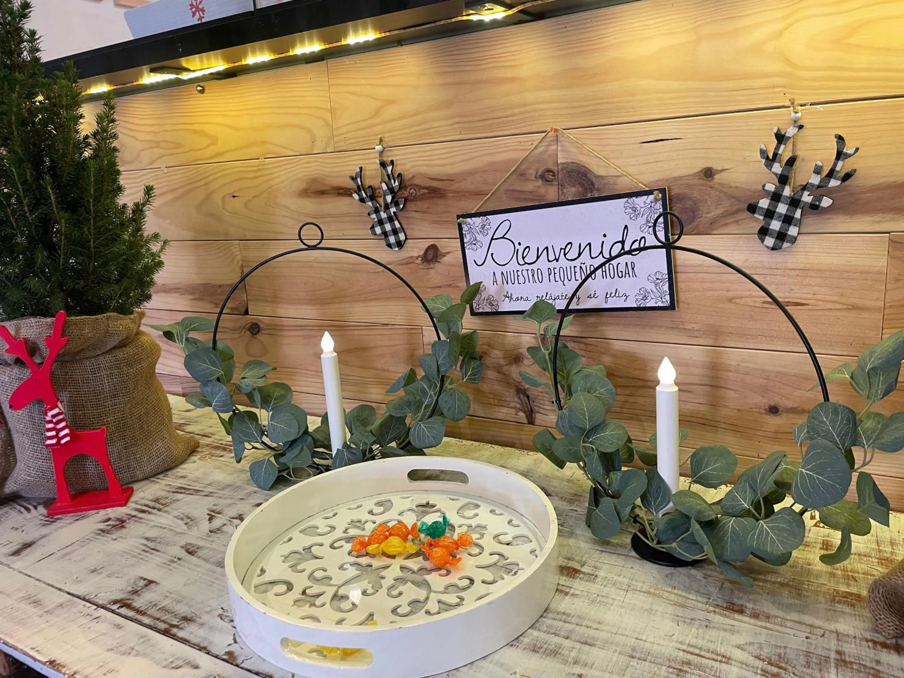 Decorative detail in Inside Plaza Sierra Nevada