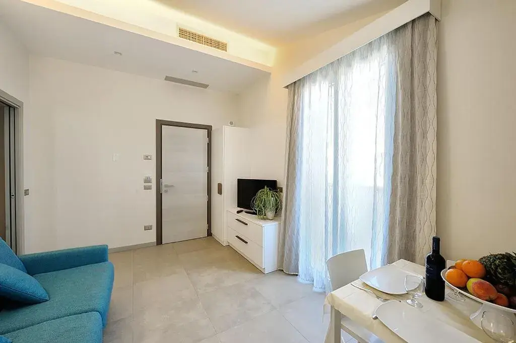 Living room, Seating Area in Hotel & Residence Cavalluccio Marino