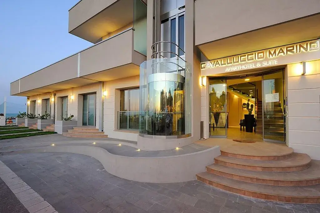 Facade/entrance in Hotel & Residence Cavalluccio Marino