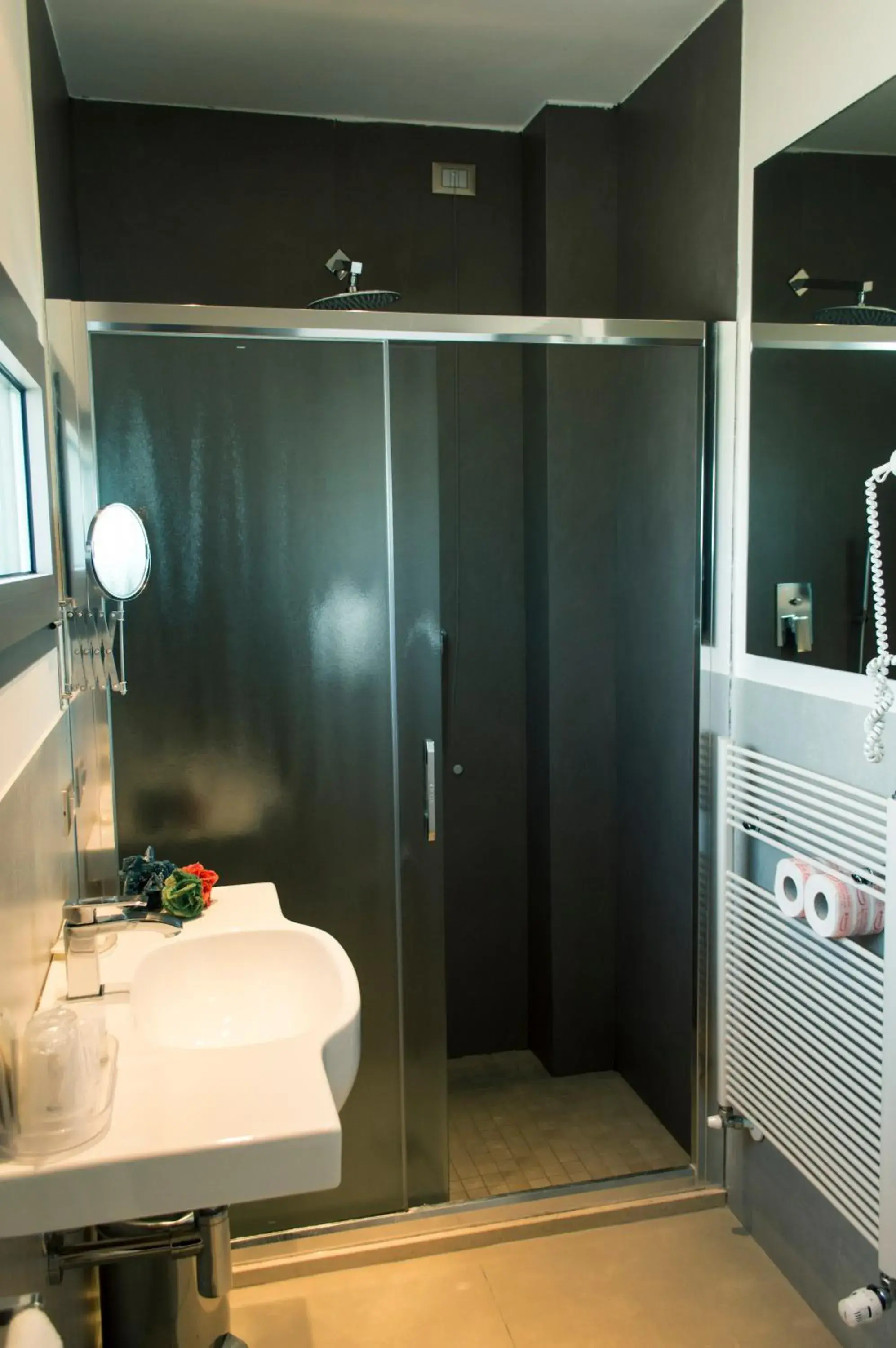 Shower, Bathroom in Hotel & Residence Cavalluccio Marino