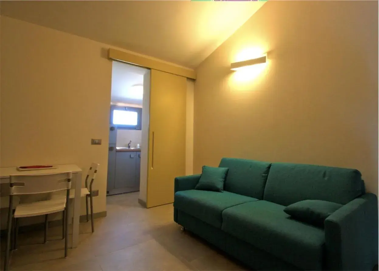 Living room, Seating Area in Hotel & Residence Cavalluccio Marino