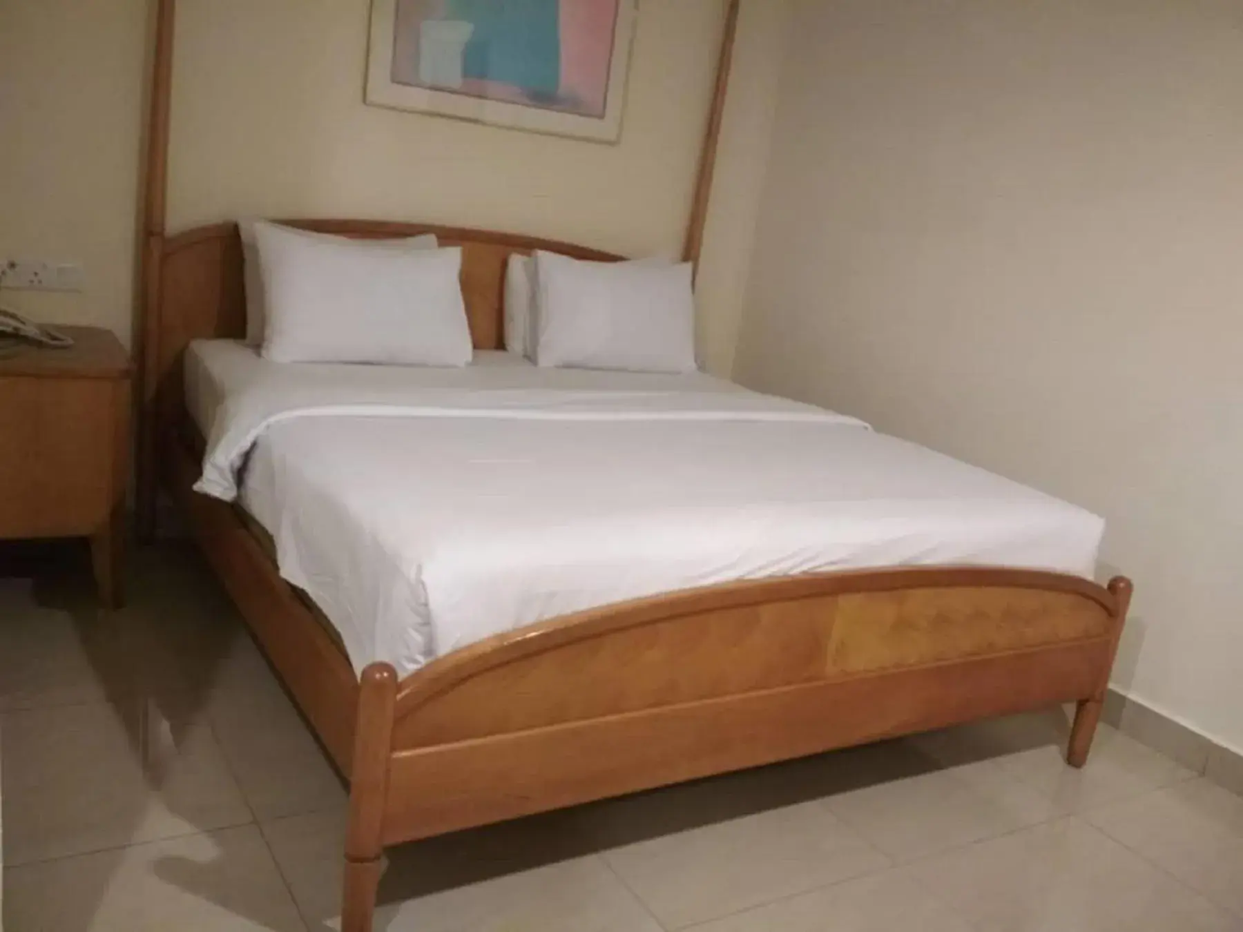 Bed in Lotus Hotel Masjid India Bed in Lotus Hotel Masjid India