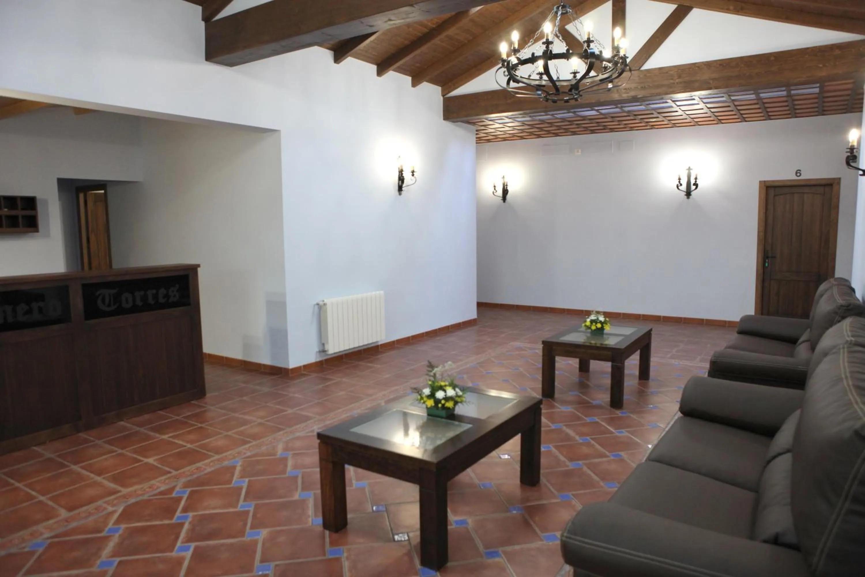 Lobby or reception in Hotel Rural Romero Torres
