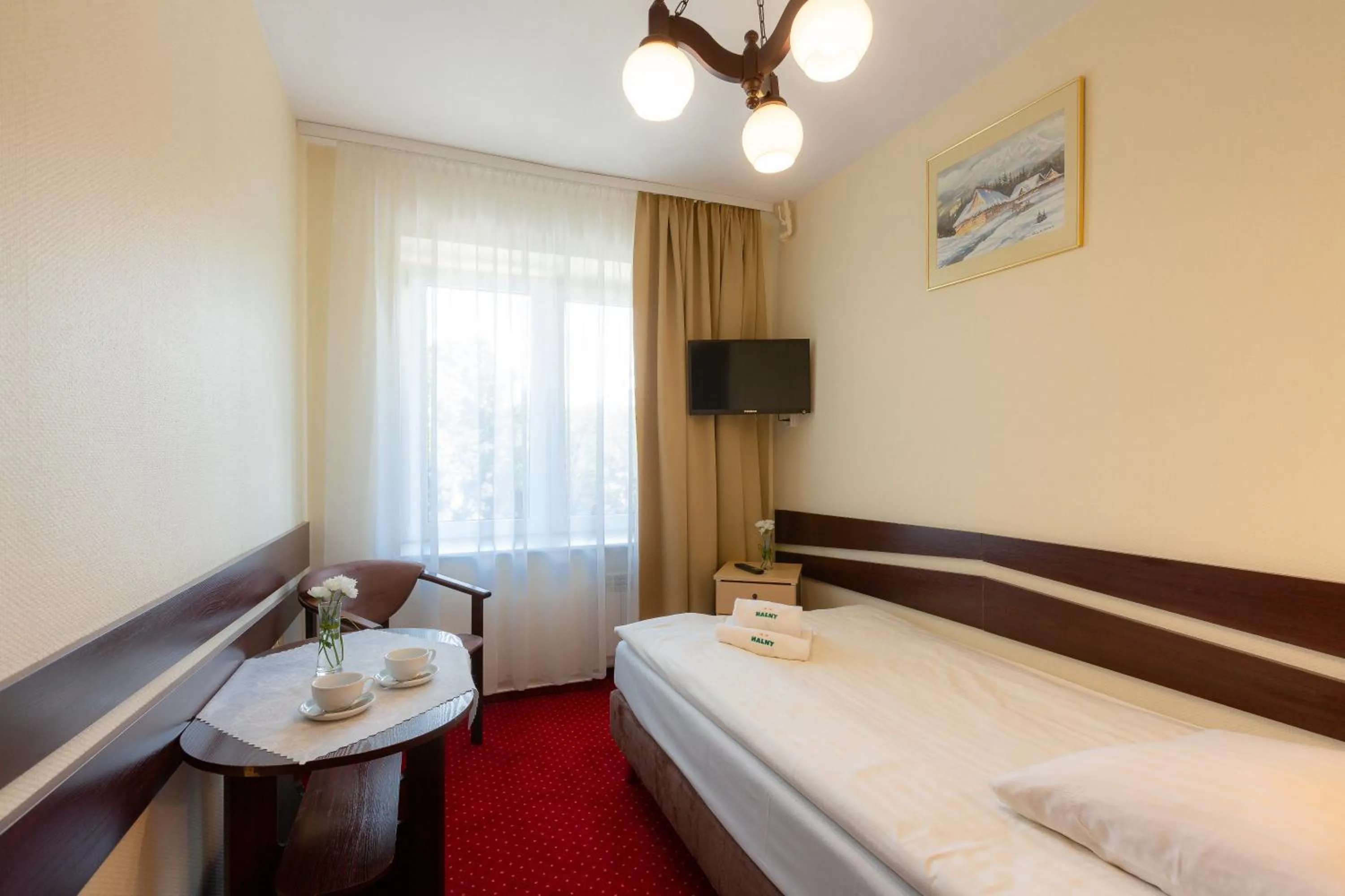 Bed in Halny Pensjonat