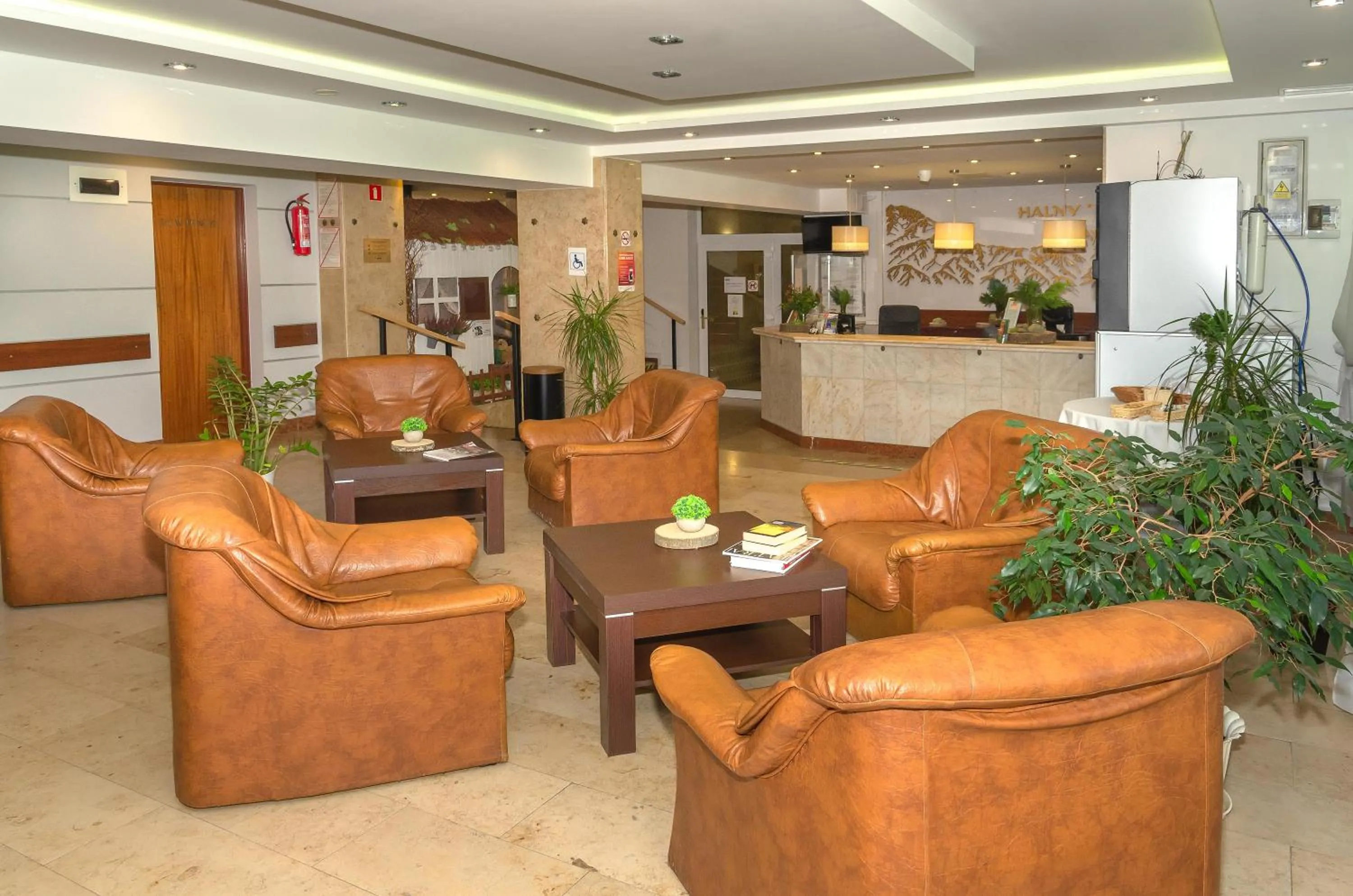 Lobby or reception in Halny Pensjonat