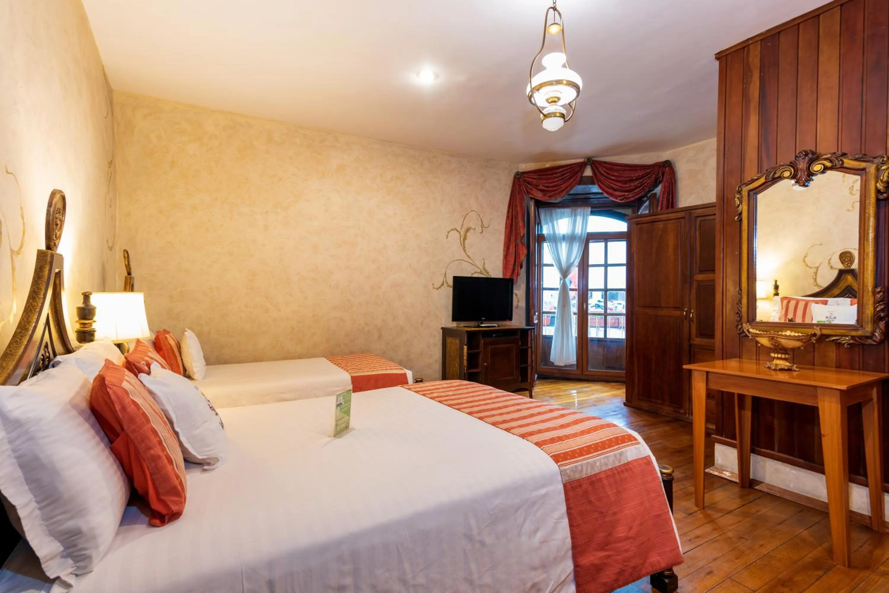 Bed in Hotel Boutique Los Balcones