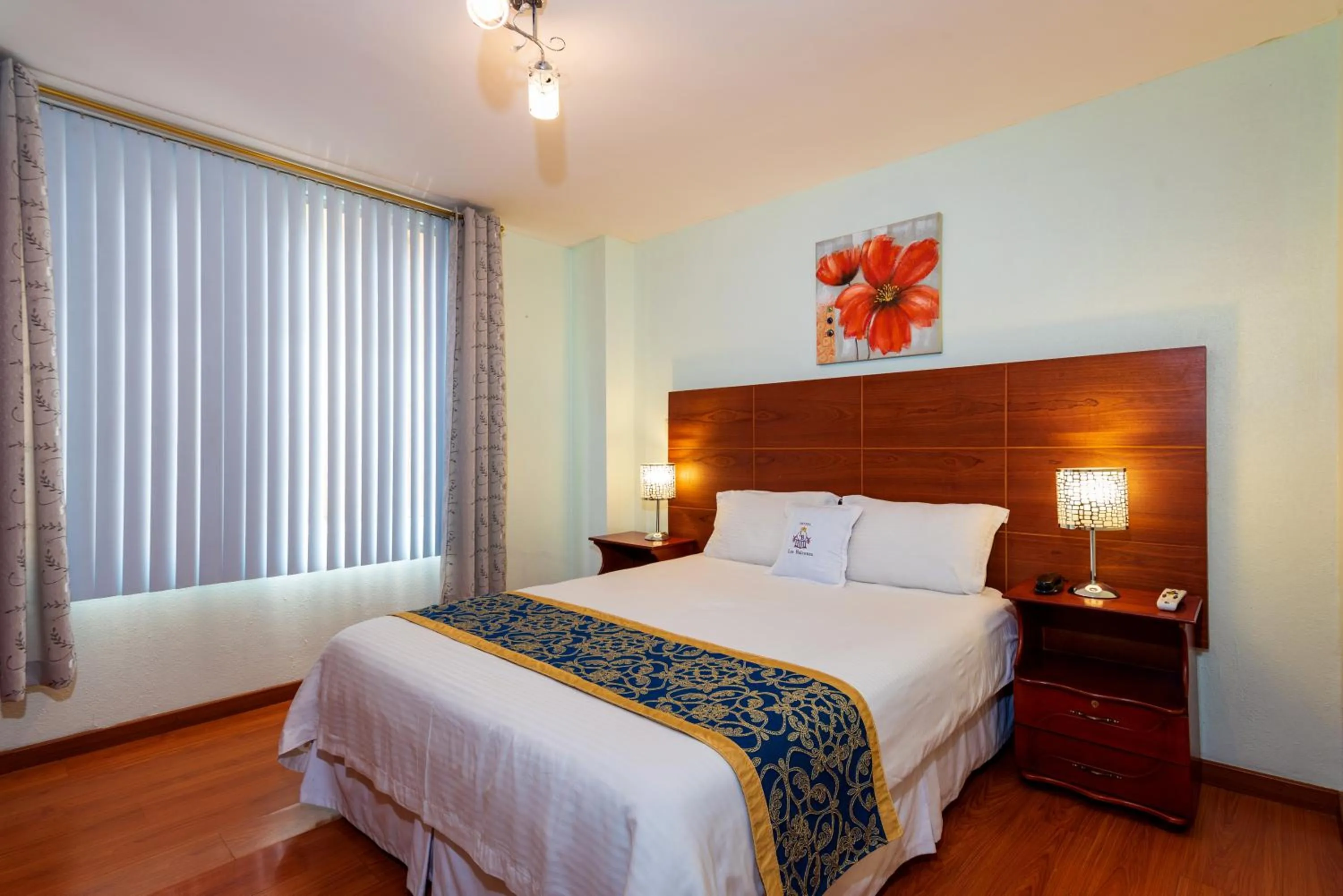 Bed in Hotel Boutique Los Balcones