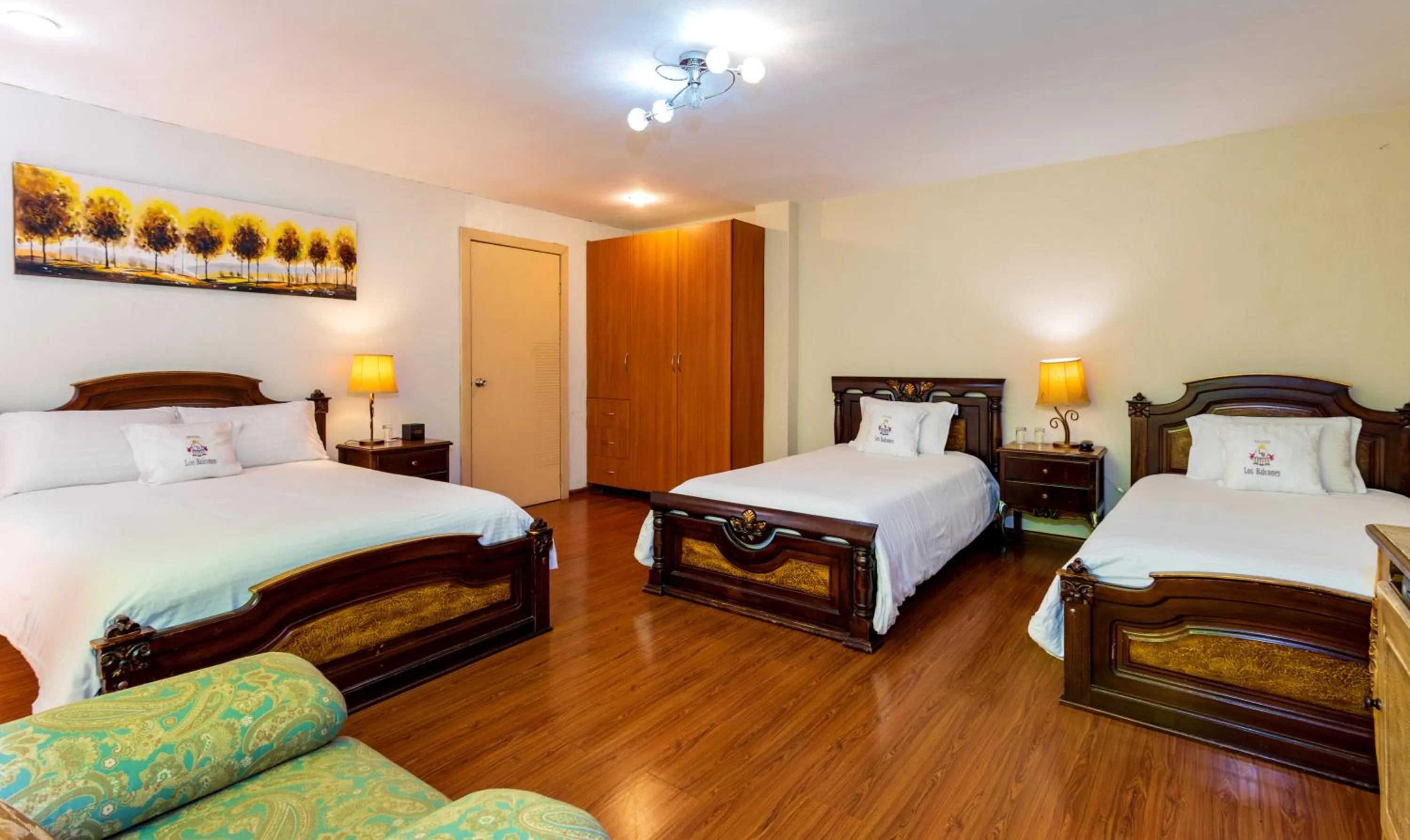 Bed in Hotel Boutique Los Balcones