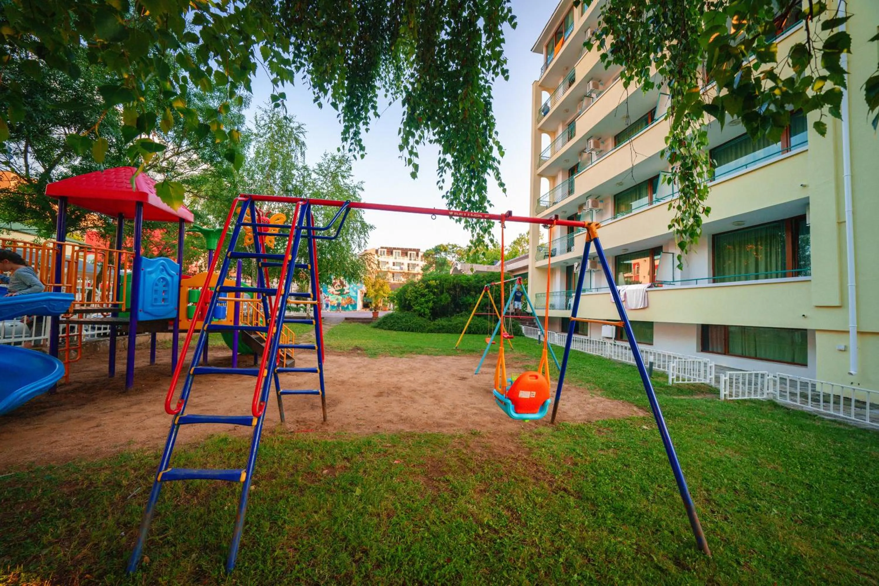 Children play ground in Perla Plaza Hotel - All Inclusive