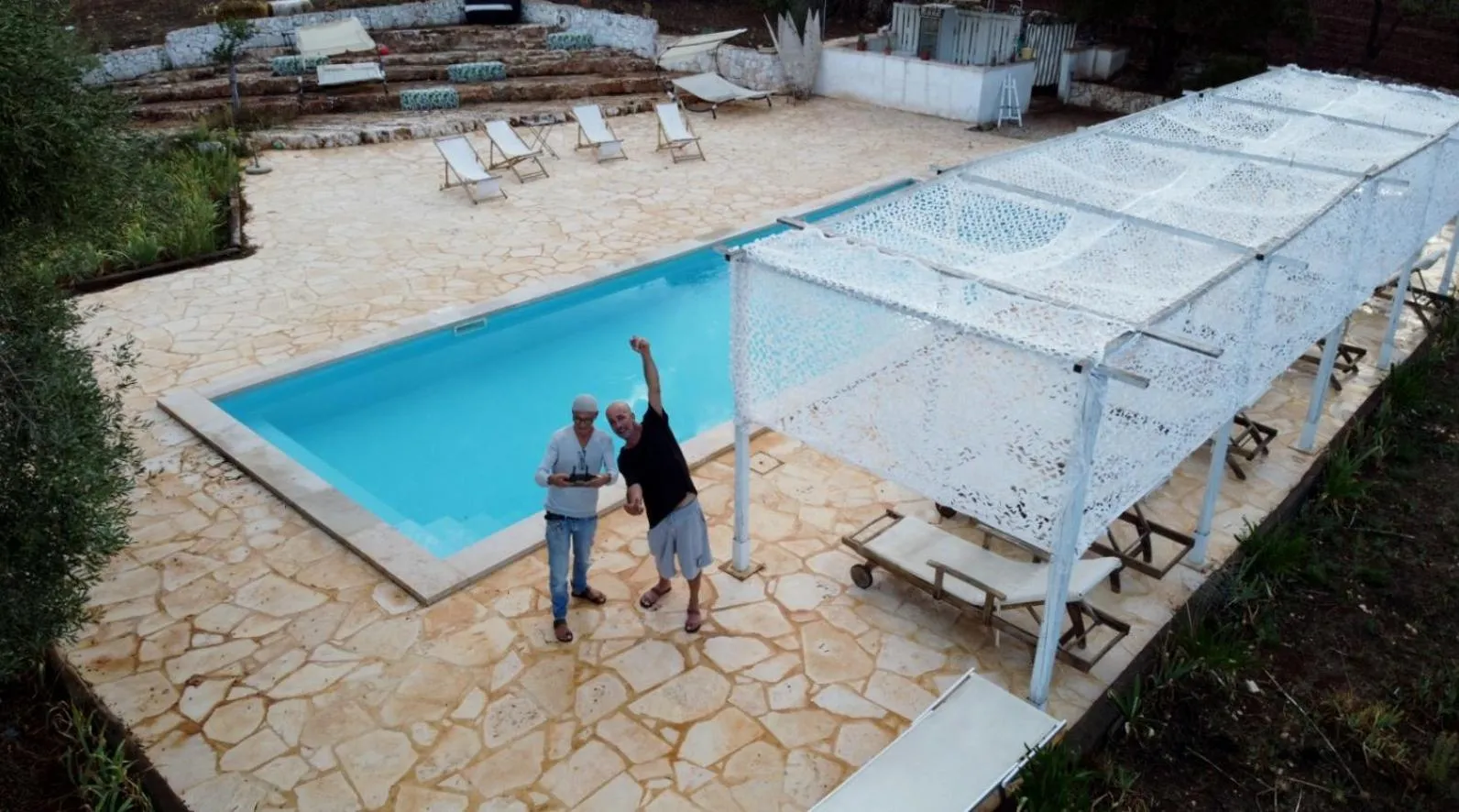Swimming pool in I Trulli Di Acquarossa