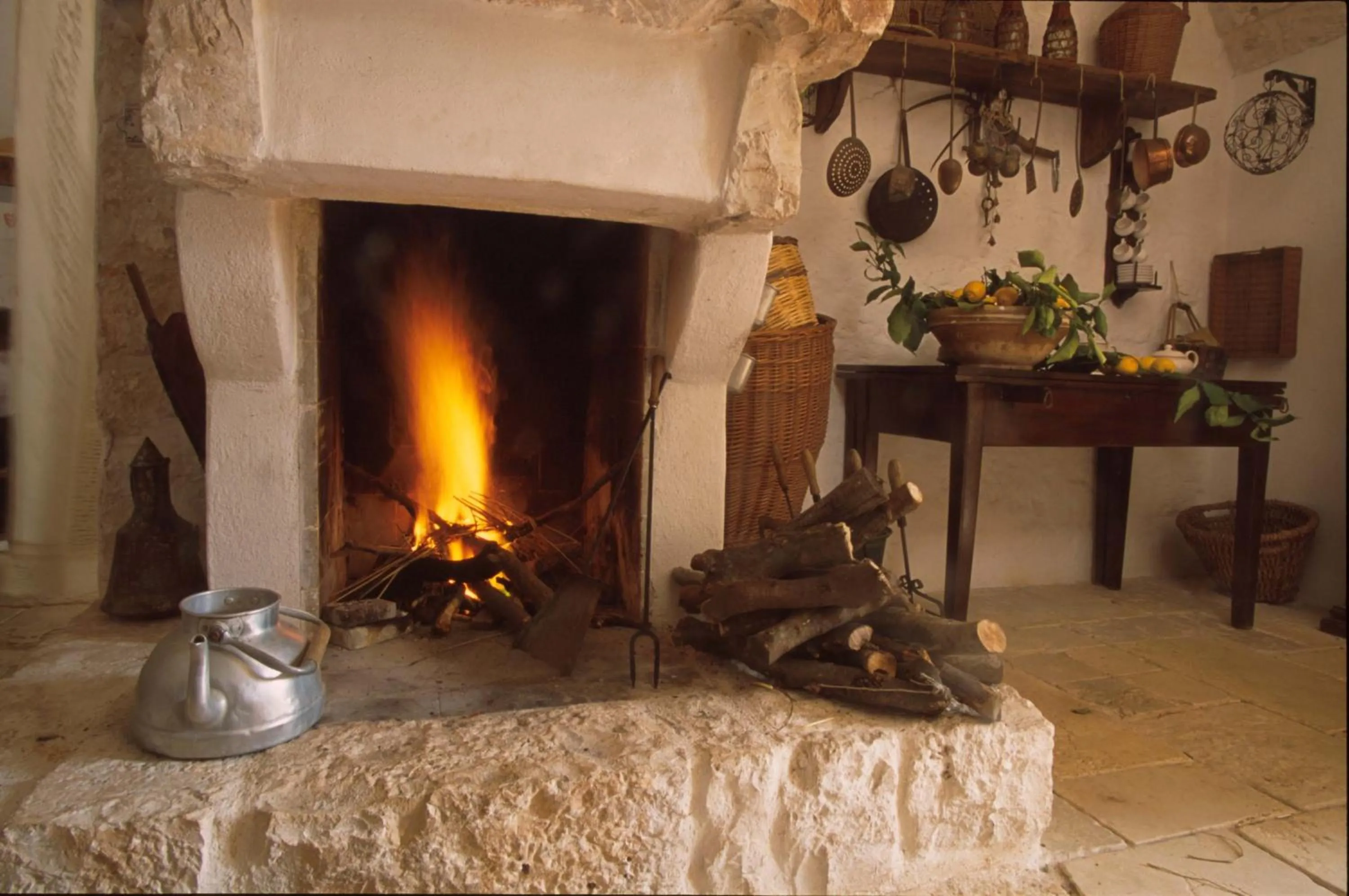 Living room in I Trulli Di Acquarossa