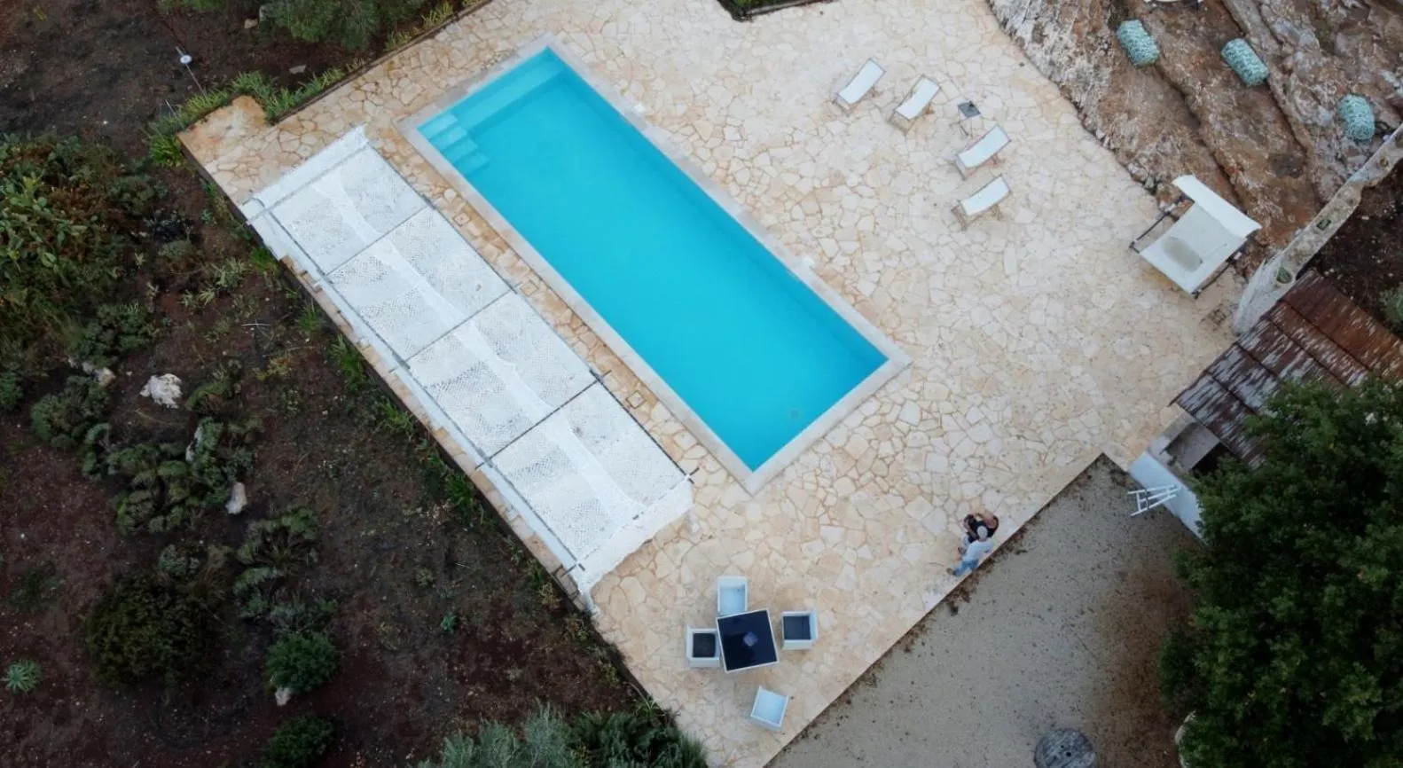 Swimming pool in I Trulli Di Acquarossa