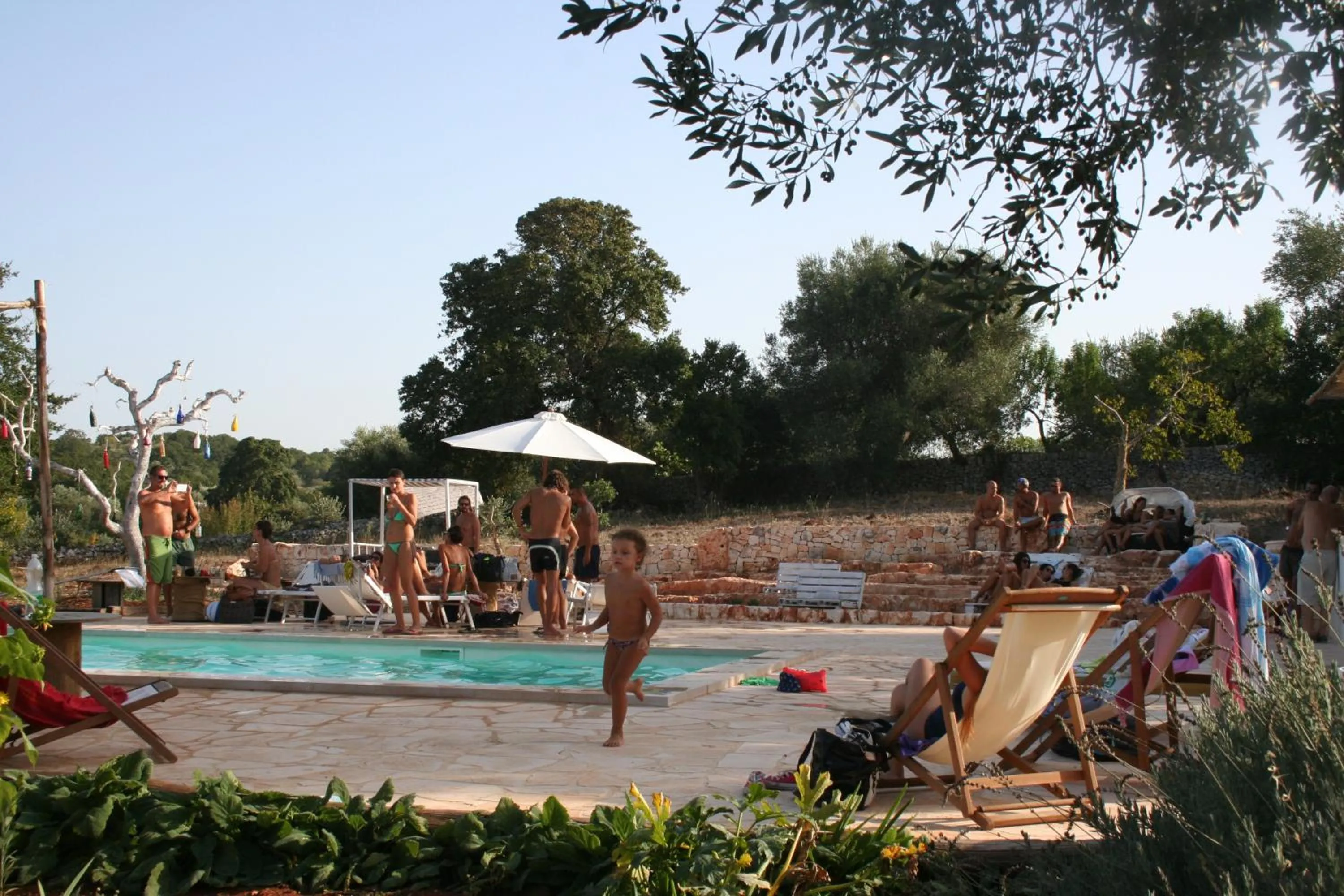 Swimming pool in I Trulli Di Acquarossa