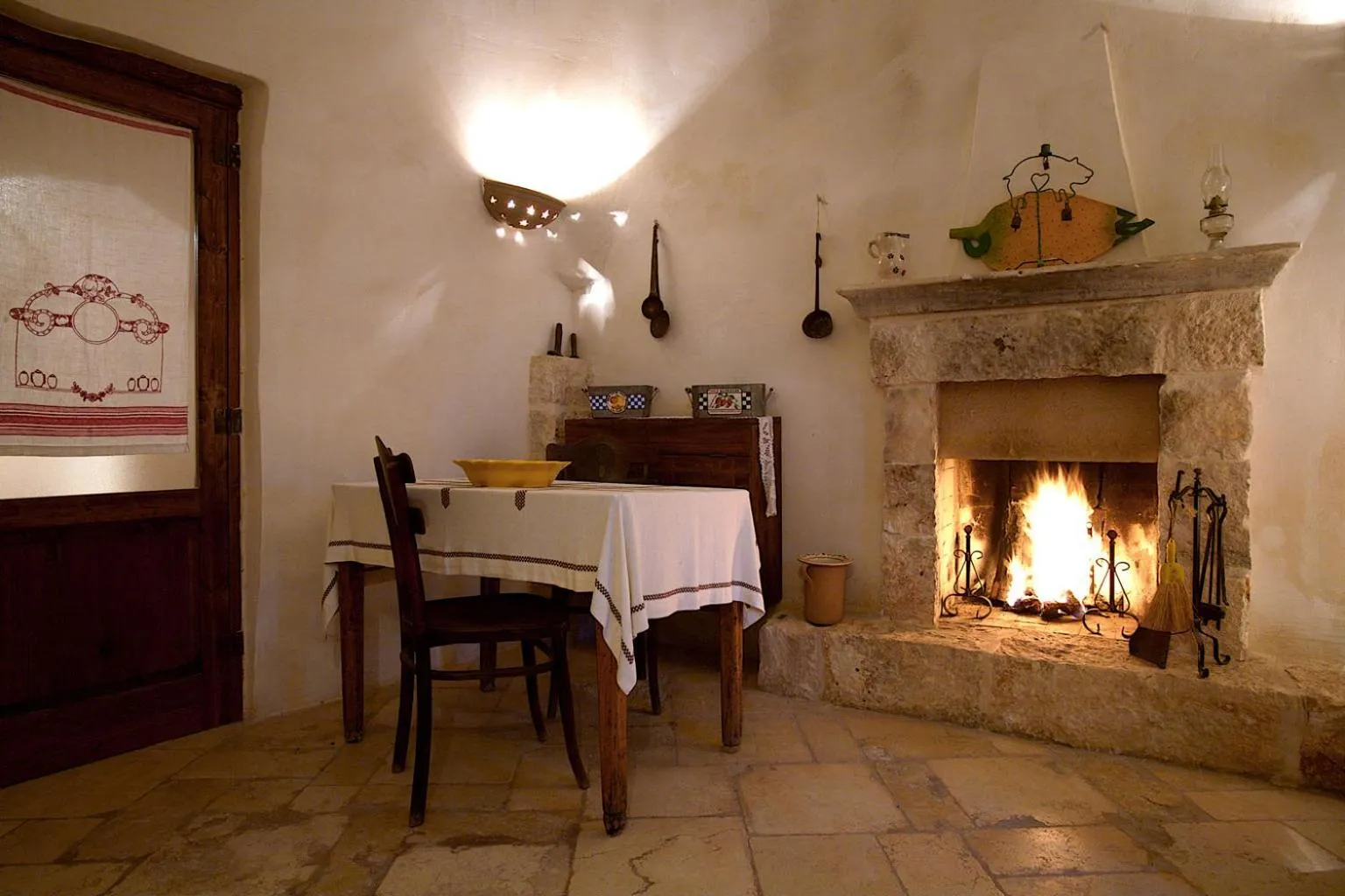 Living room in I Trulli Di Acquarossa