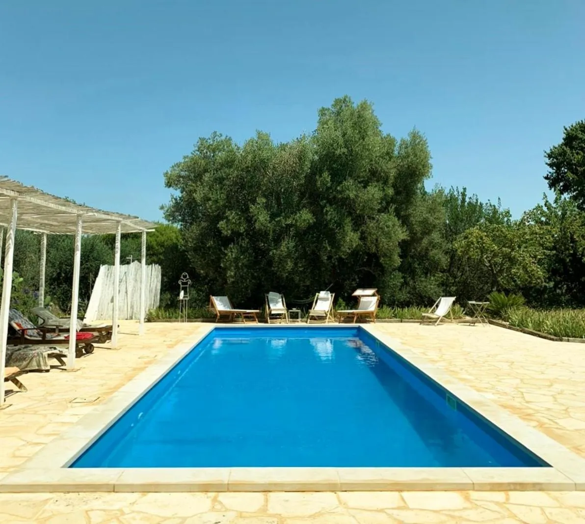 Swimming pool in I Trulli Di Acquarossa