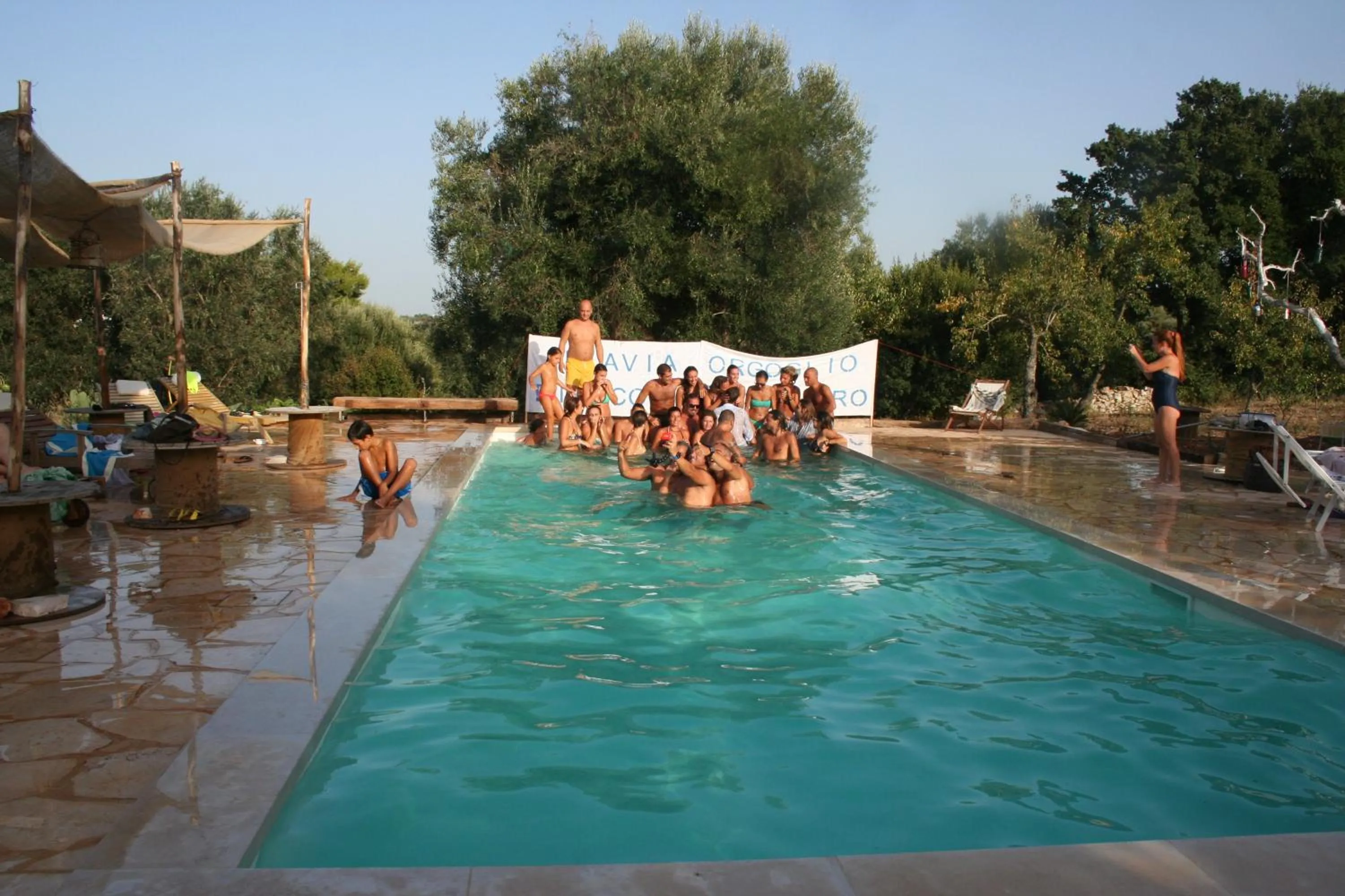 Swimming pool in I Trulli Di Acquarossa