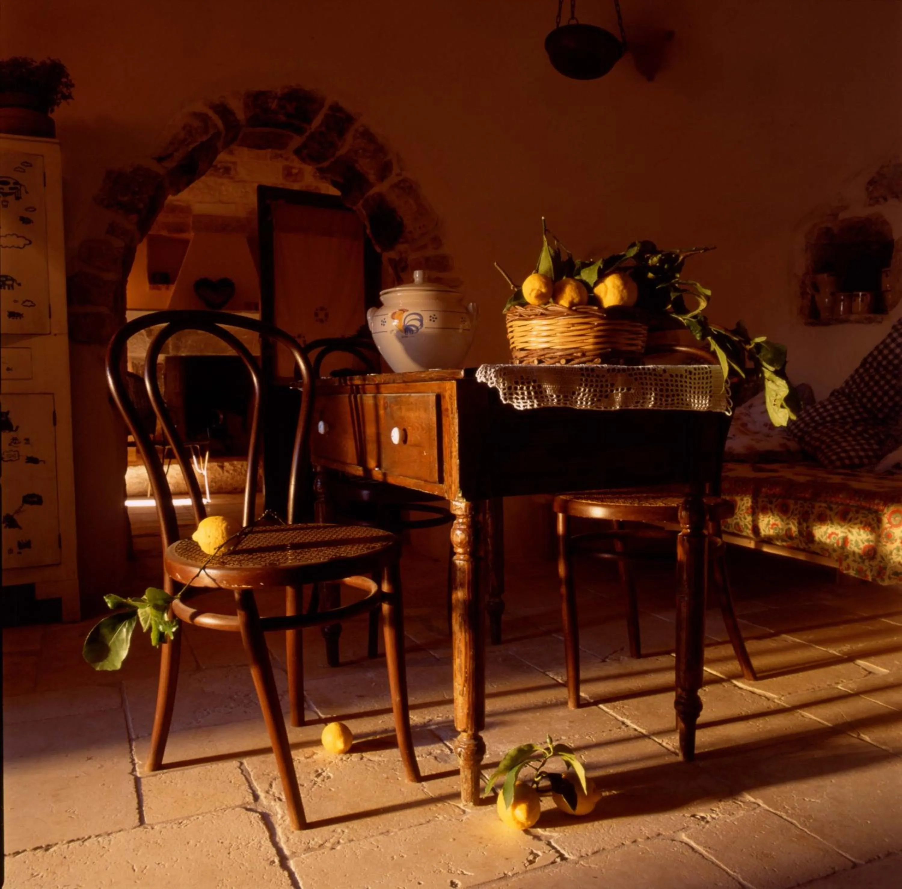 Living room in I Trulli Di Acquarossa