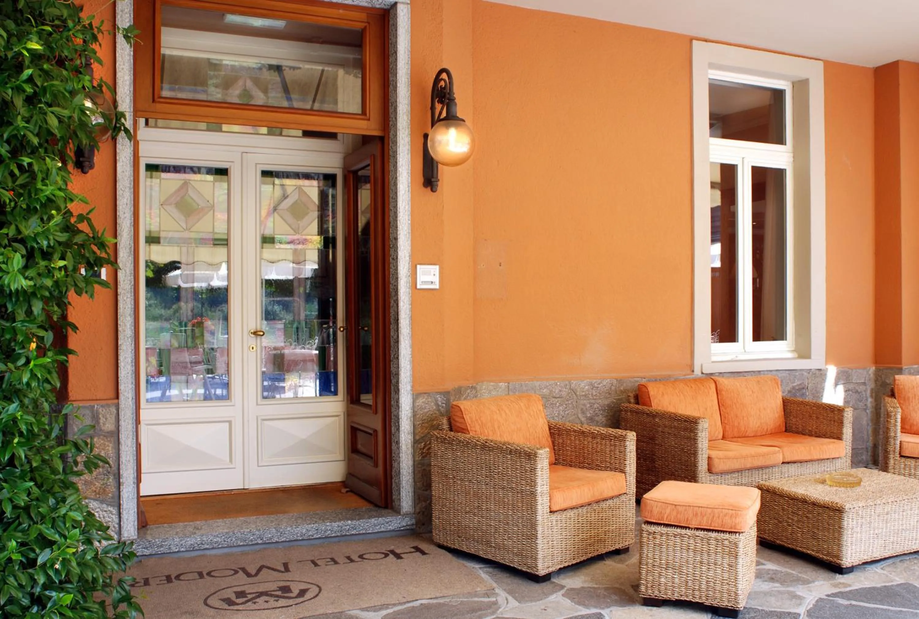 Facade/entrance in Hotel Moderno