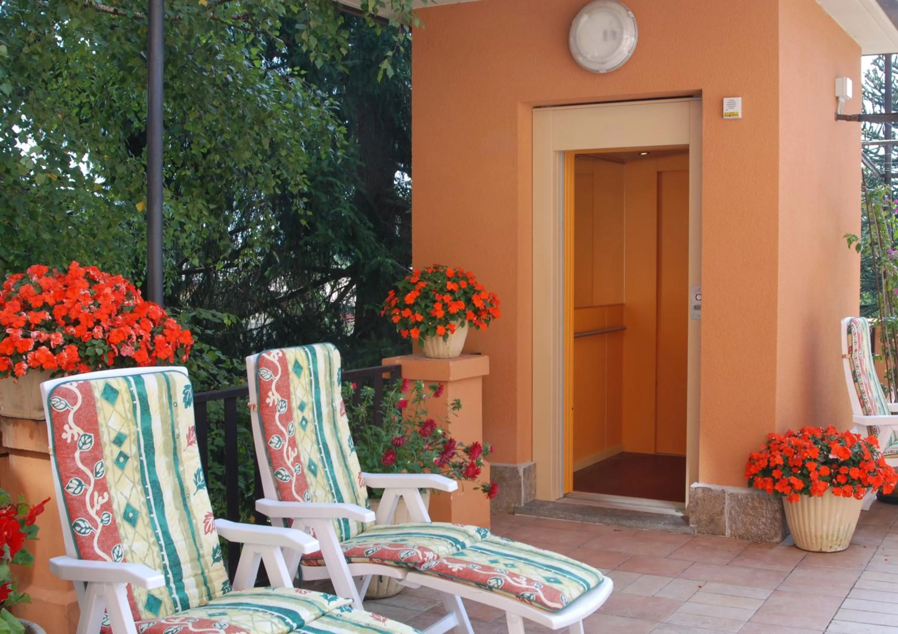 Balcony/Terrace in Hotel Moderno