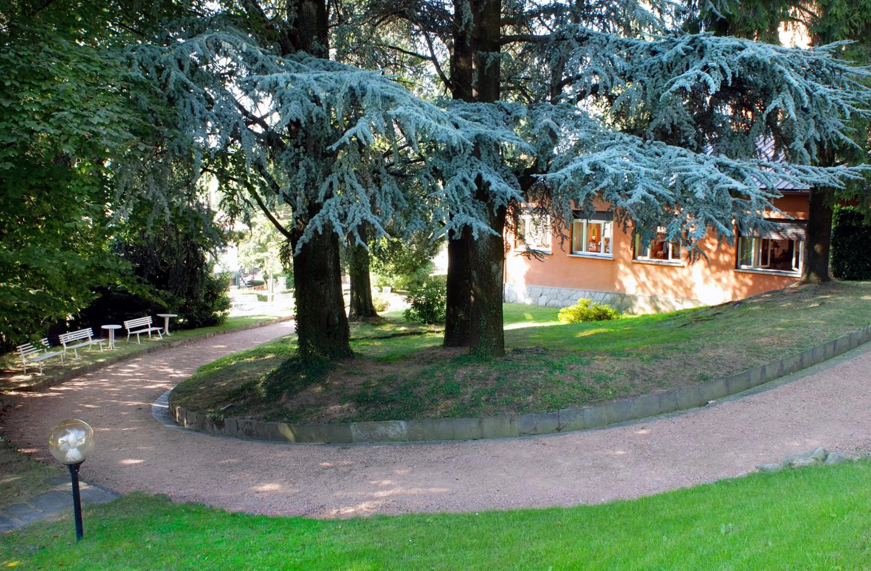 Garden in Hotel Moderno