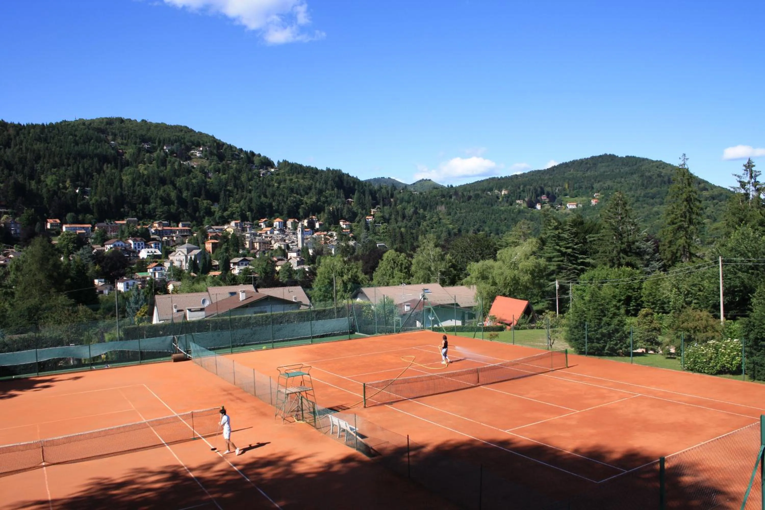 Tennis court in Hotel Moderno