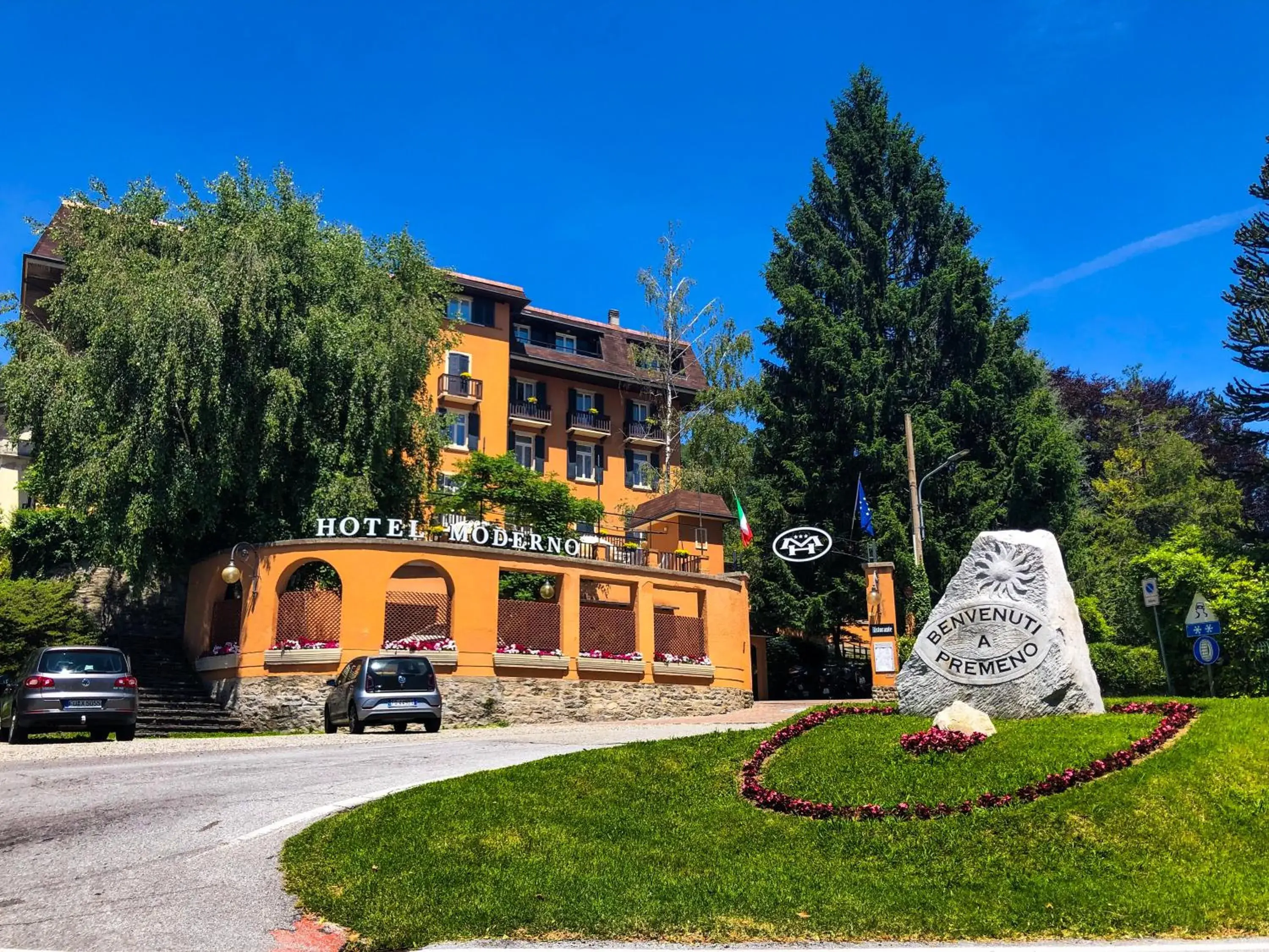 Property building in Hotel Moderno Property building in Hotel Moderno